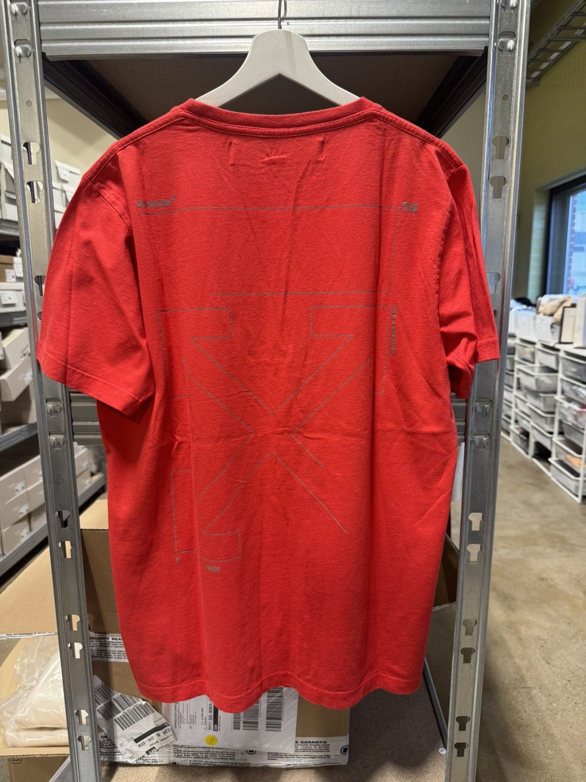 Off-White Off-White Arrow T-Shirt NEW 500$ Size US M / EU 48-50 / 2 - 1 Thumbnail