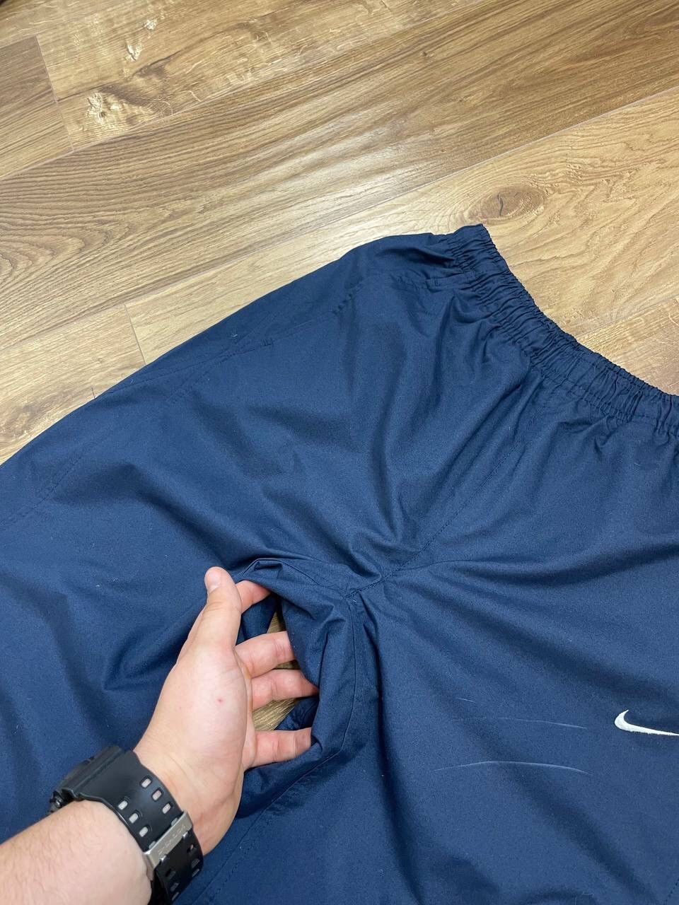 Nike × Vintage Vintage Nike 90’s Y2K Style Swoosh Cargo Drill Nylon Pants Size US 30 / EU 46 - 14 Thumbnail