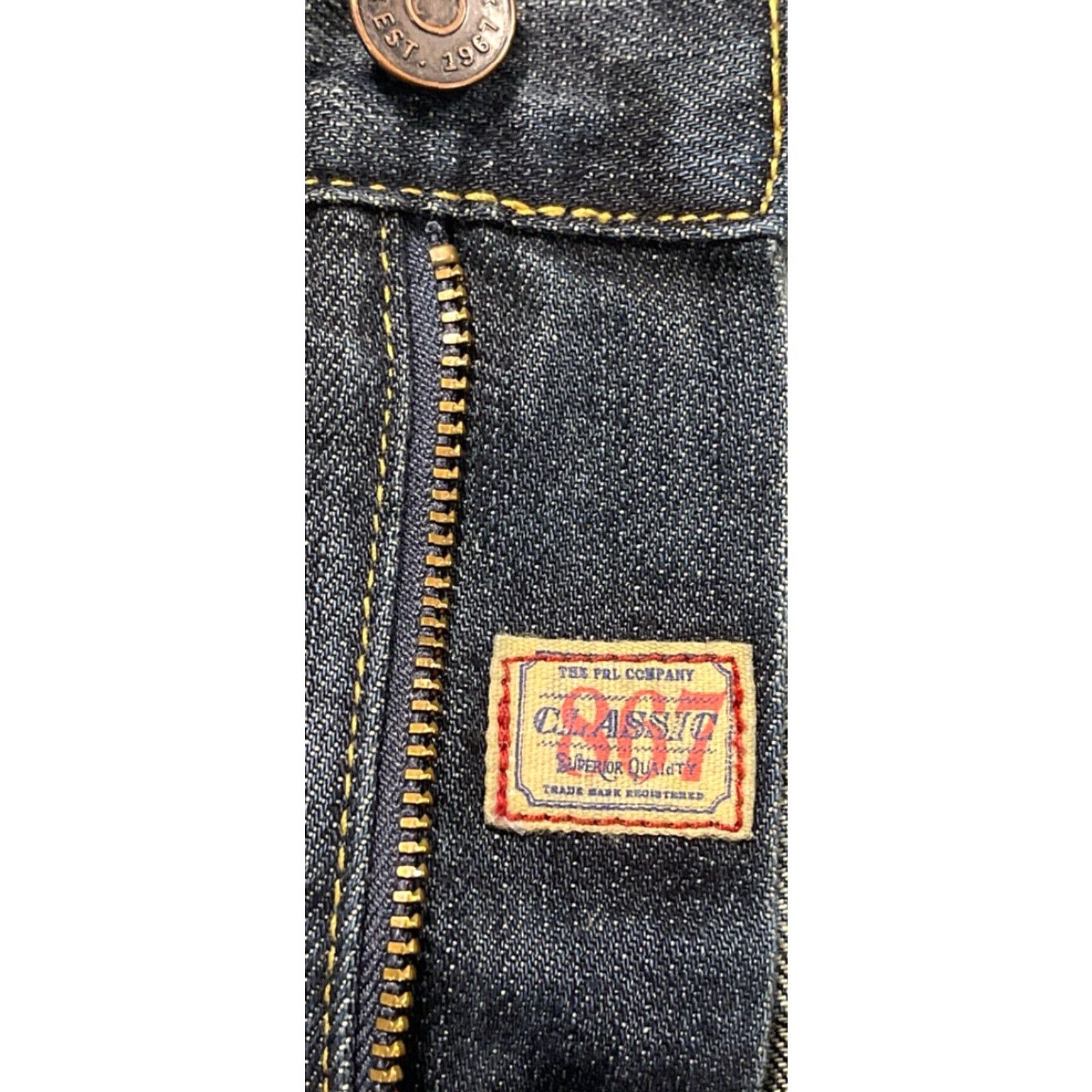 Polo Ralph Lauren VINTAGE Polo Ralph Lauren Womens Jeans 867 Denim Blue Zipper Fly 867 Size 20 Straight Classic Size 42" / US 20 - 2 Thumbnail