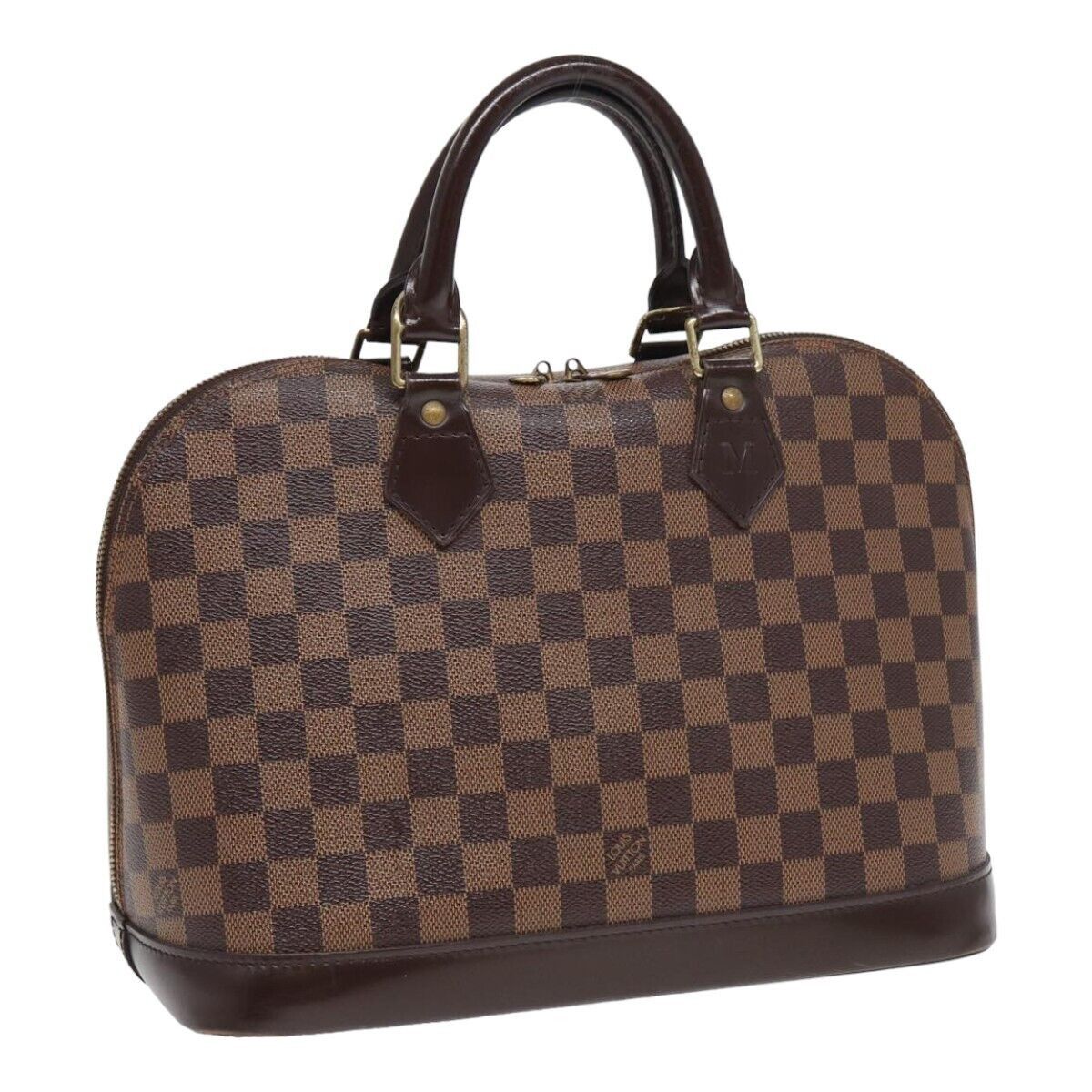 Louis Vuitton LOUIS VUITTON Damier Ebene Alma Hand Bag Size ONE SIZE - 1 Thumbnail