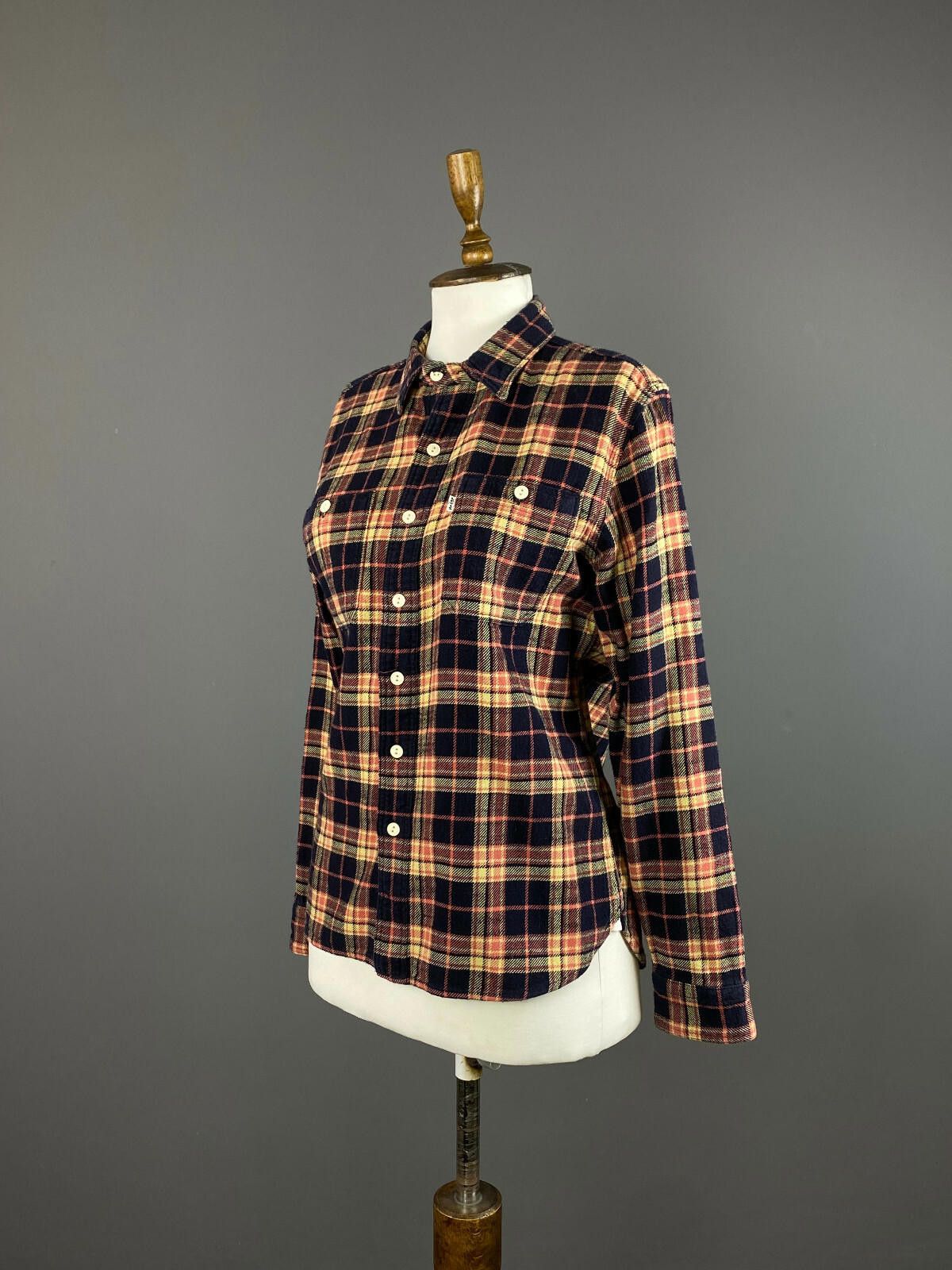 Levi's Levi's Multicolor Check Button Down Flanel Shirt Size S Size S / US 4 / IT 40 - 1 Thumbnail