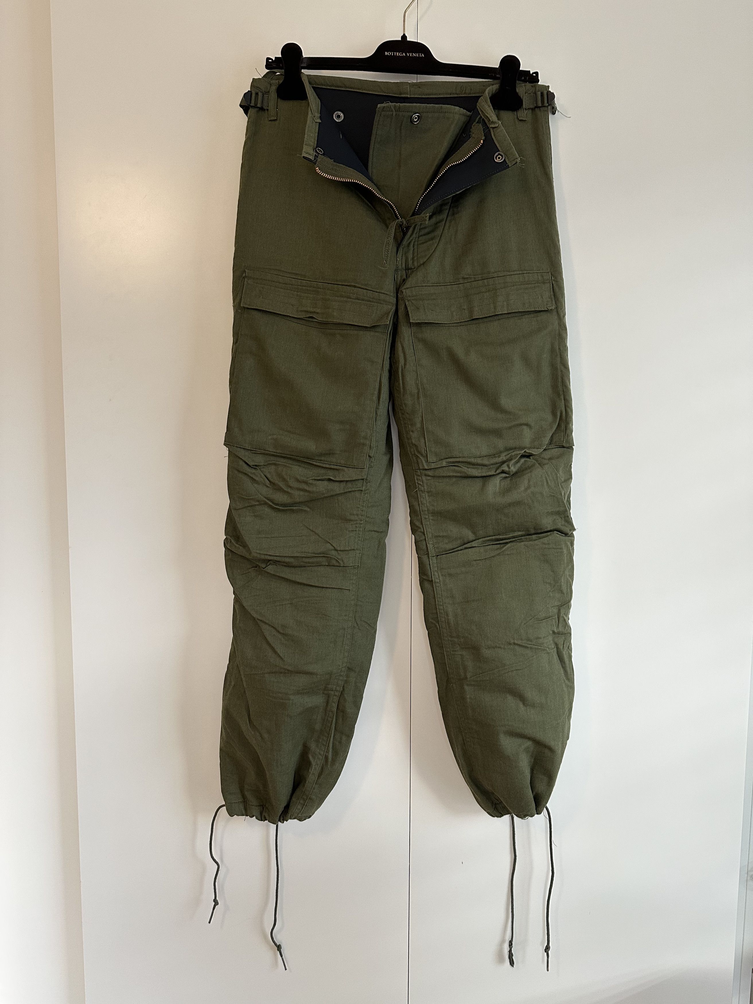 Vintage Vintage 80s US Army Zip Flying Pants Size US 30 / EU 46 - 1 Thumbnail