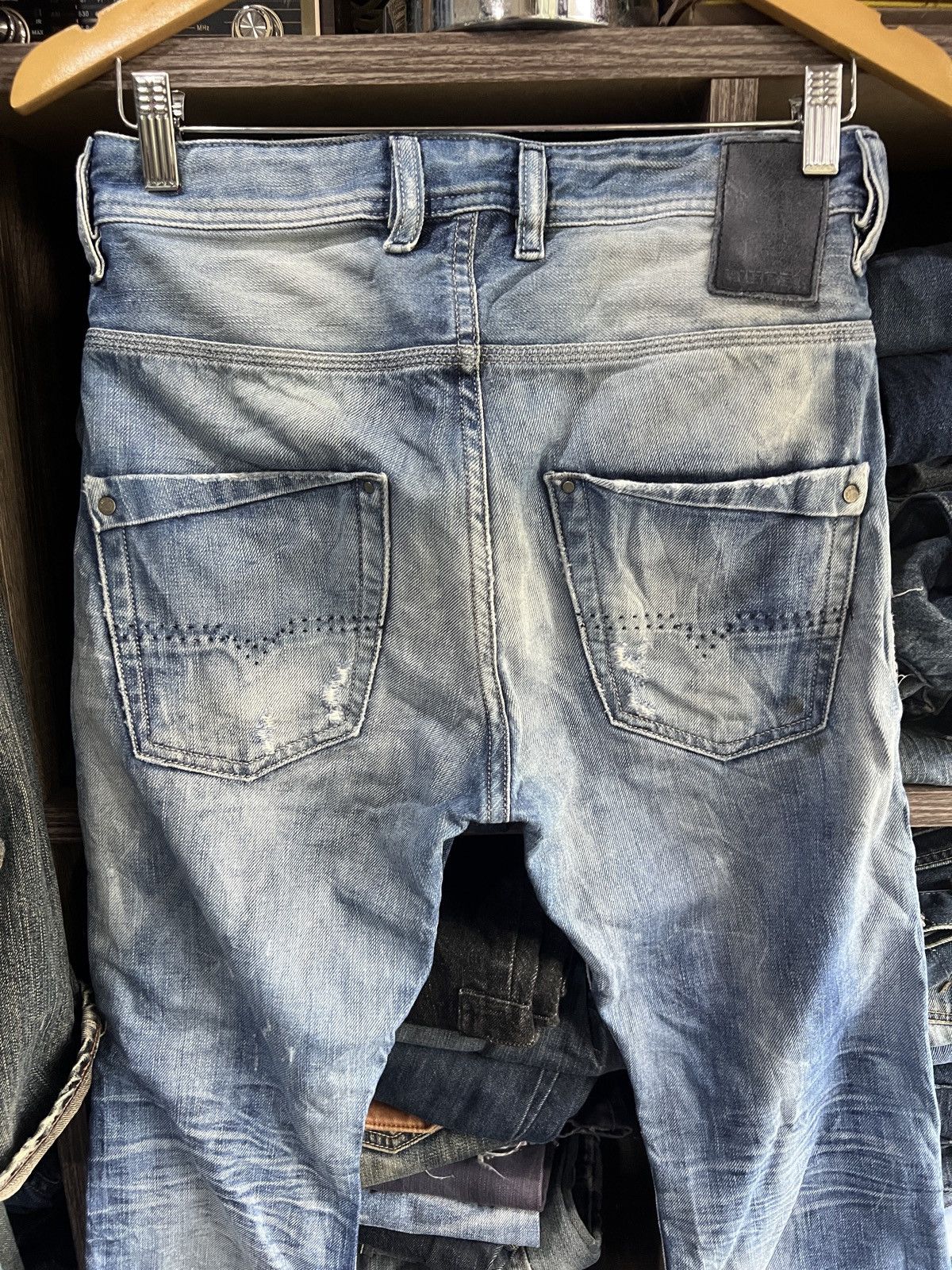 Diesel 🔥Vintage Diesel Distressed Denim Size US 29 - 11 Thumbnail