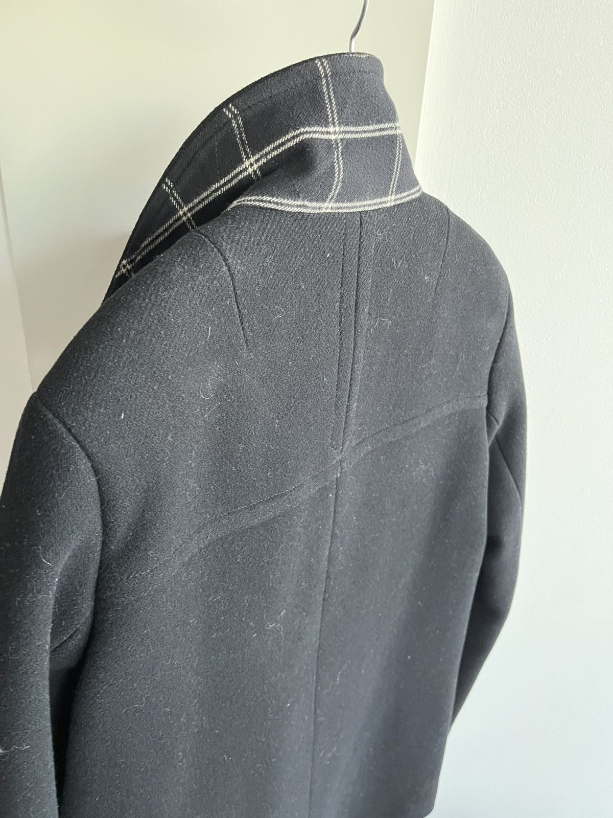 Sandro $1k Value Vintage Sandro French Pea Coat Runway Limited Size US M / EU 48-50 / 2 - 9 Thumbnail