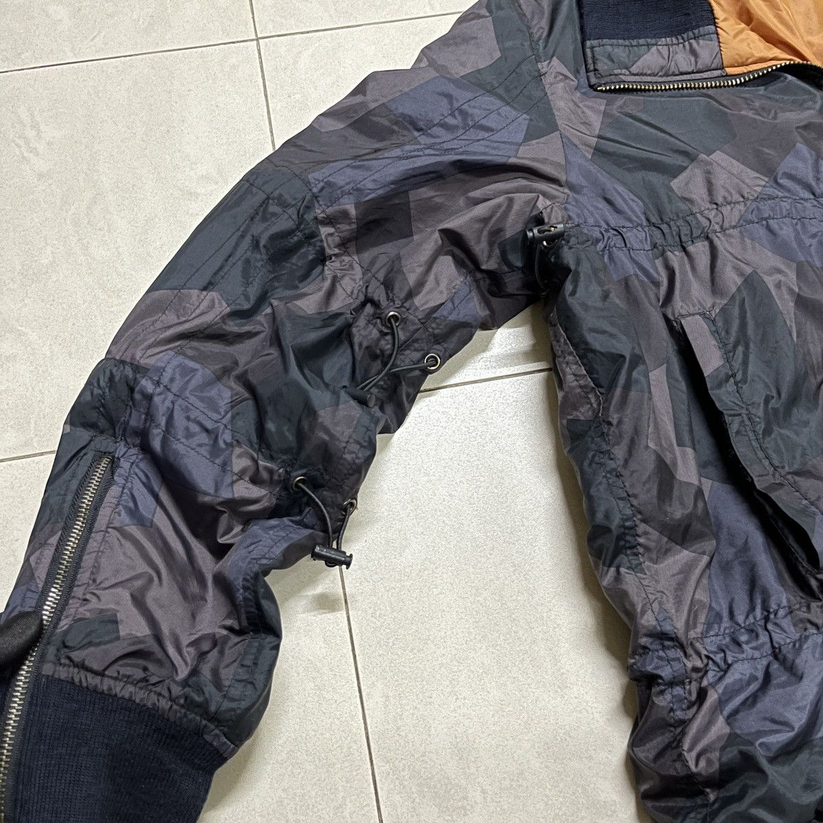 20471120 × Beauty Beast × If Six Was Nine 291295 Homme Cinch Cord Bomber Jacket Size US L / EU 52-54 / 3 - 5 Thumbnail