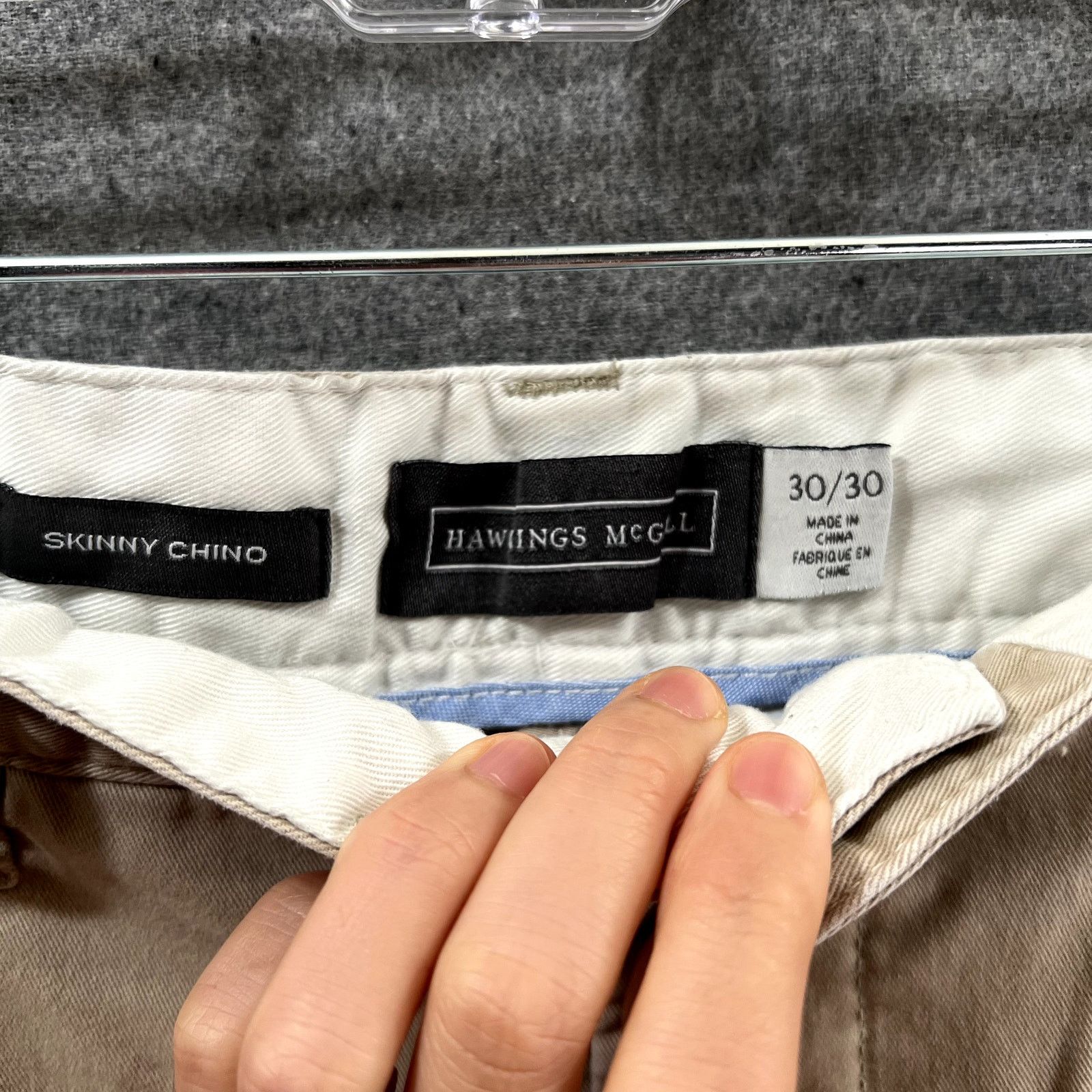 Other Men's Light Brown Khaki Pants Size 30/30 Size US 30 / EU 46 - 3 Thumbnail