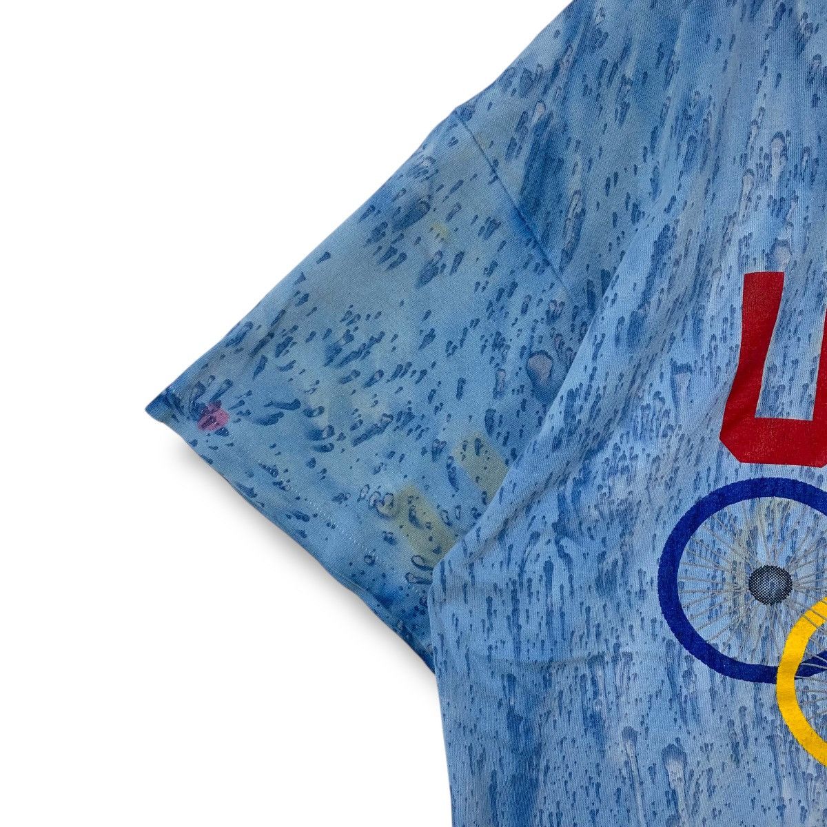 USA Olympics × Vintage Vintage 90's USA OLYMPIC Logo Graphic Faded Alloverprint Size US L / EU 52-54 / 3 - 4 Thumbnail