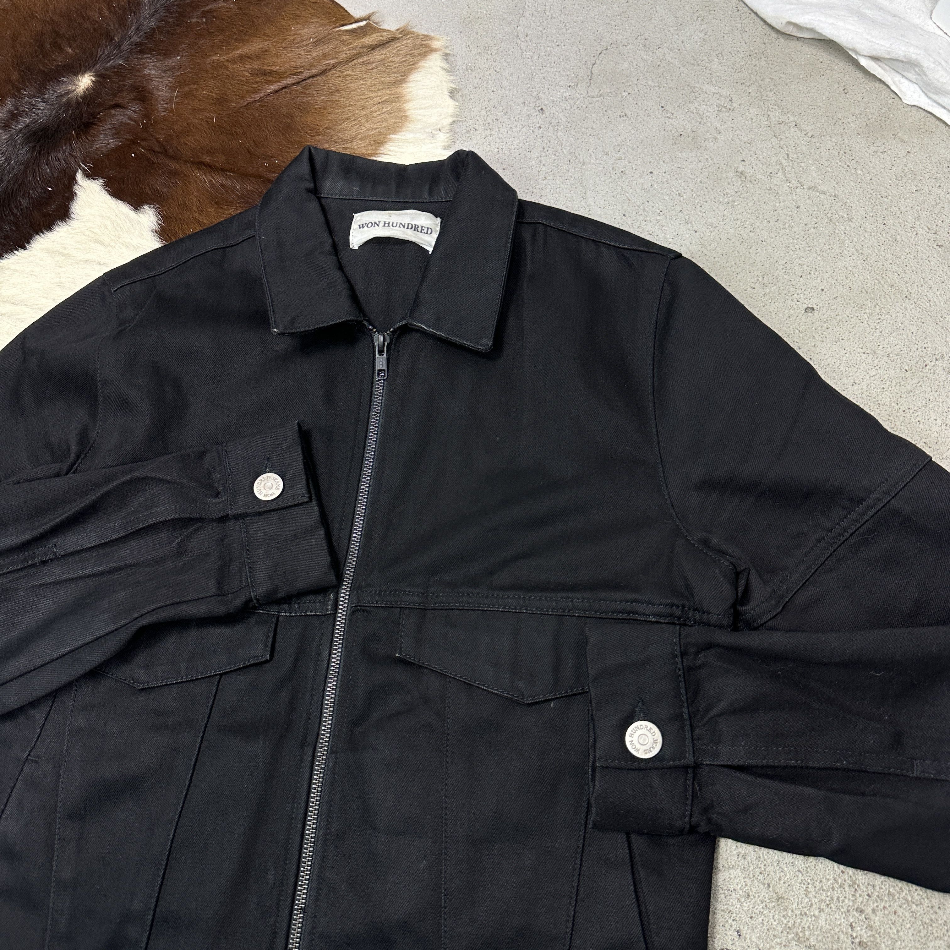 Won Hundred Vintage Denim Streetwear Won Hundred Jeans Jacket Y2K Size US XXL / EU 58 / 5 - 3 Thumbnail