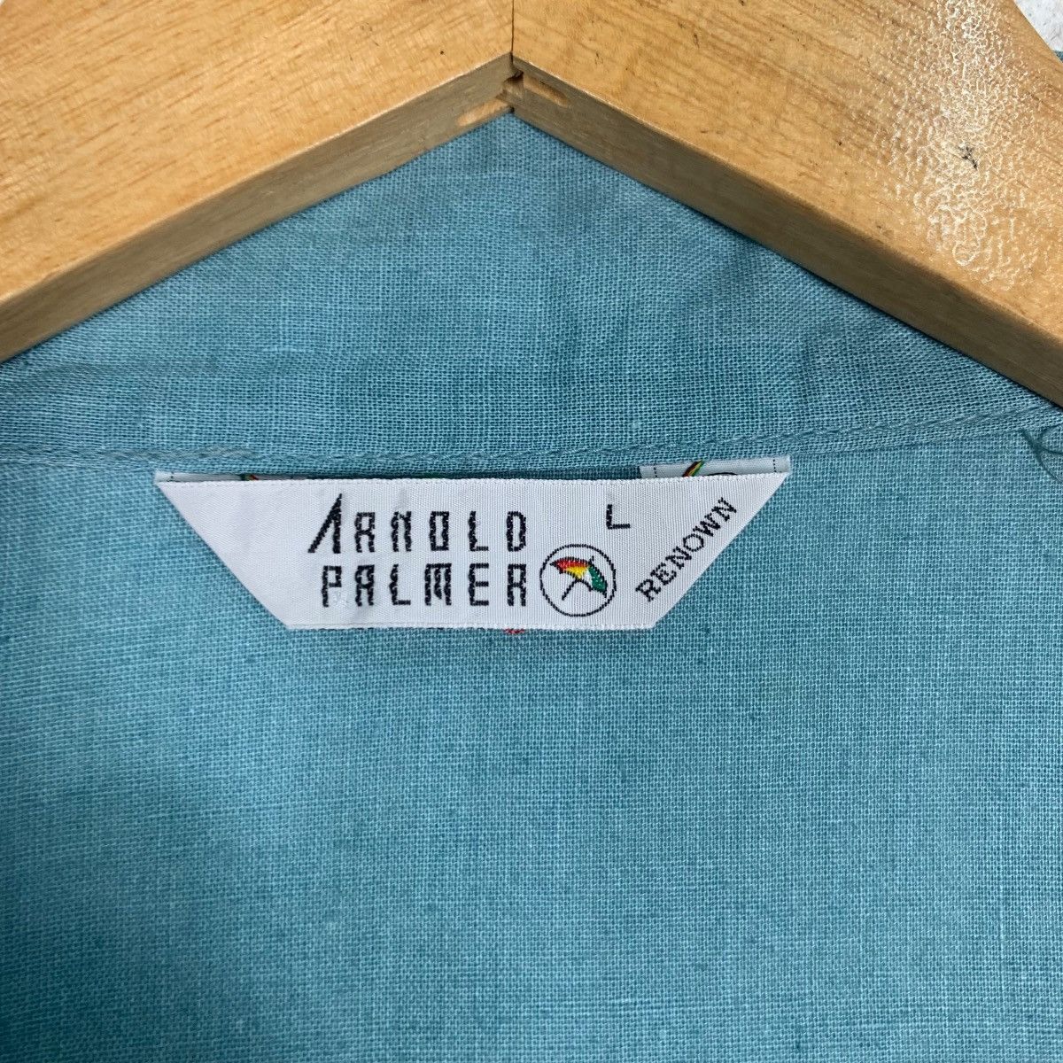 Japanese Brand ARNOLD PALMER Cotton Light Jacket Turquoise #0969-C43 Size US L / EU 52-54 / 3 - 16 Thumbnail