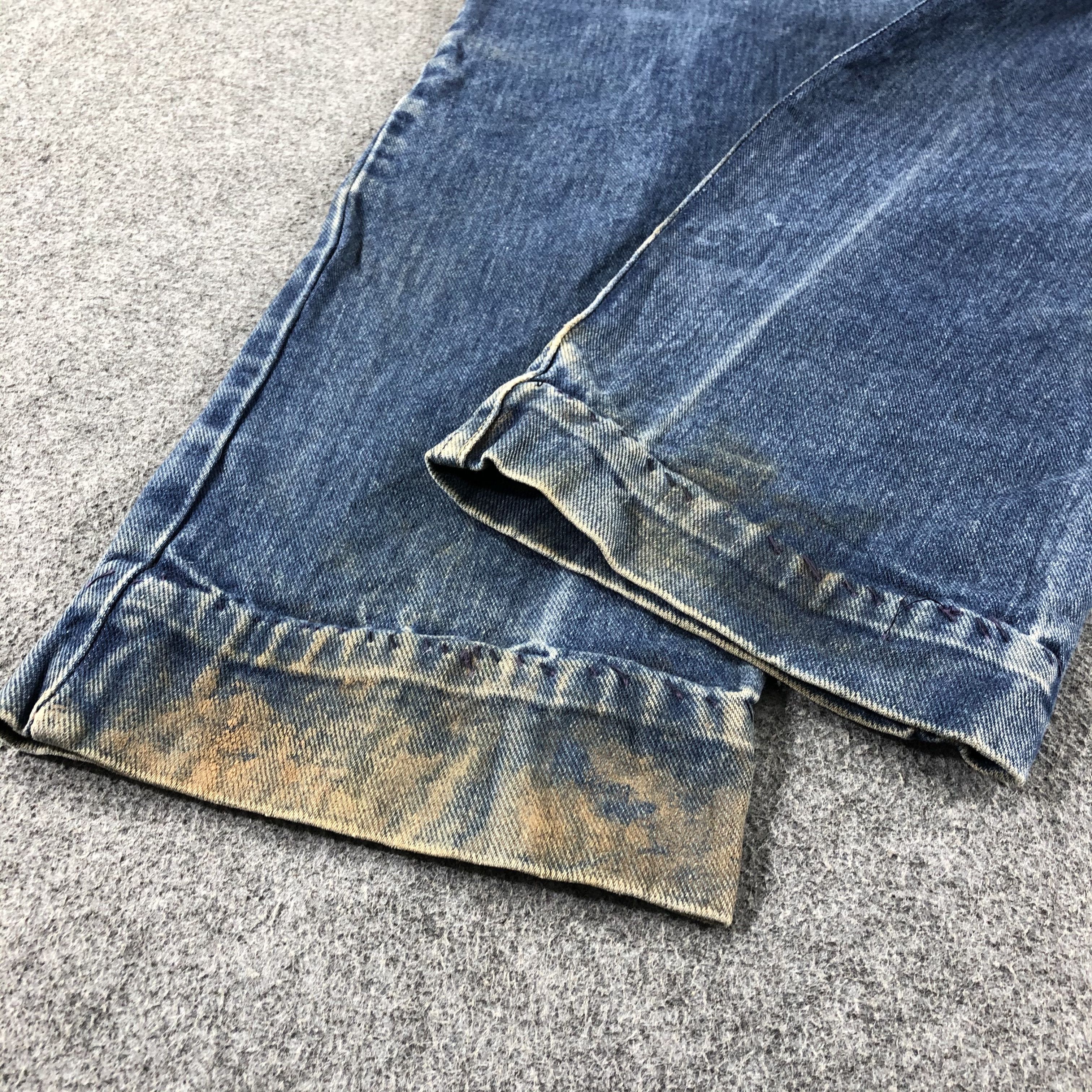 Lee Vintage Blue Wash Lee Jeans-J2678 Size US 31 - 6 Thumbnail