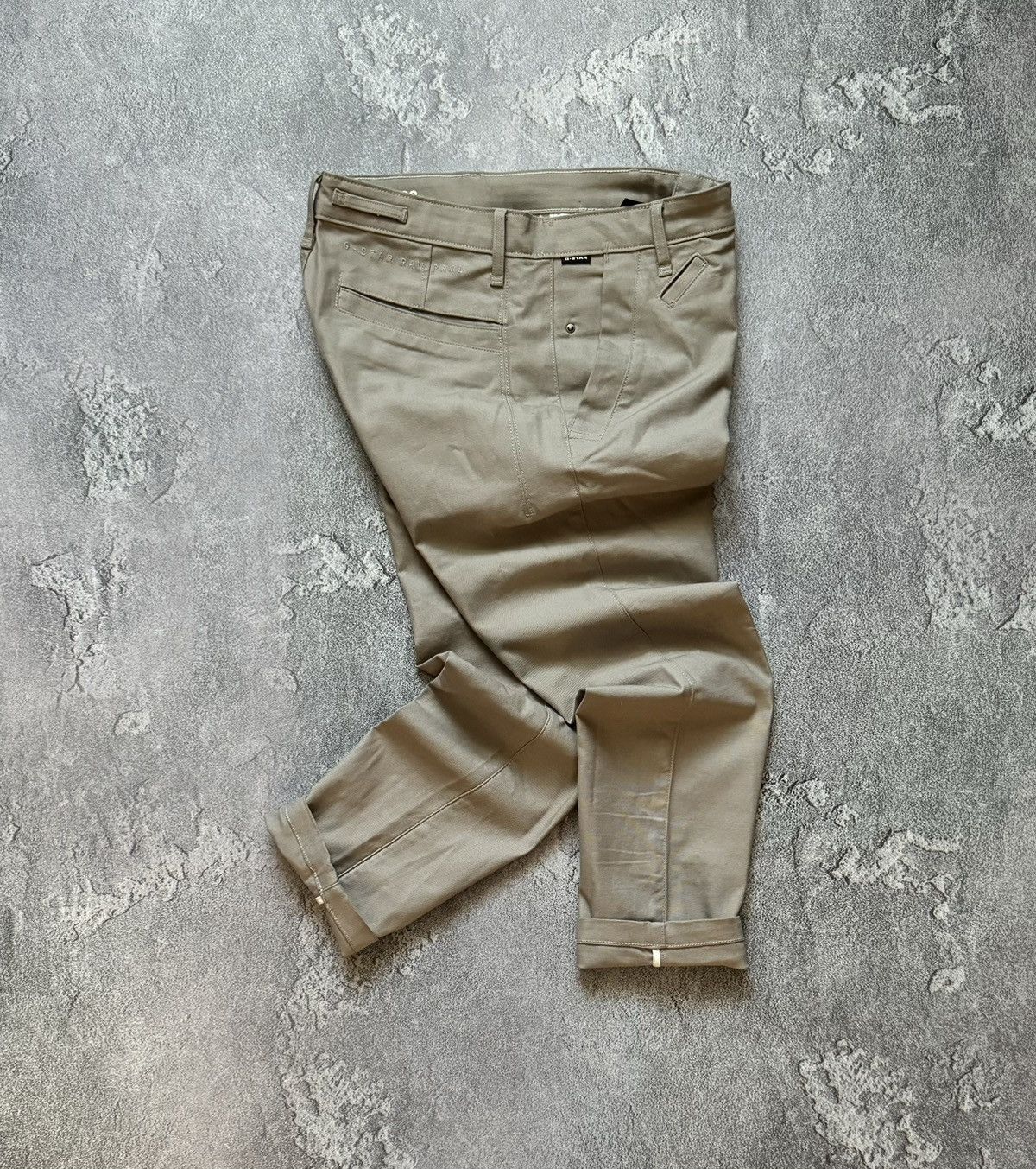 G-Star × Vintage G star raw 31/28 Bronson 2.0 slim chino pant trouser jean Size US 31 - 1 Thumbnail