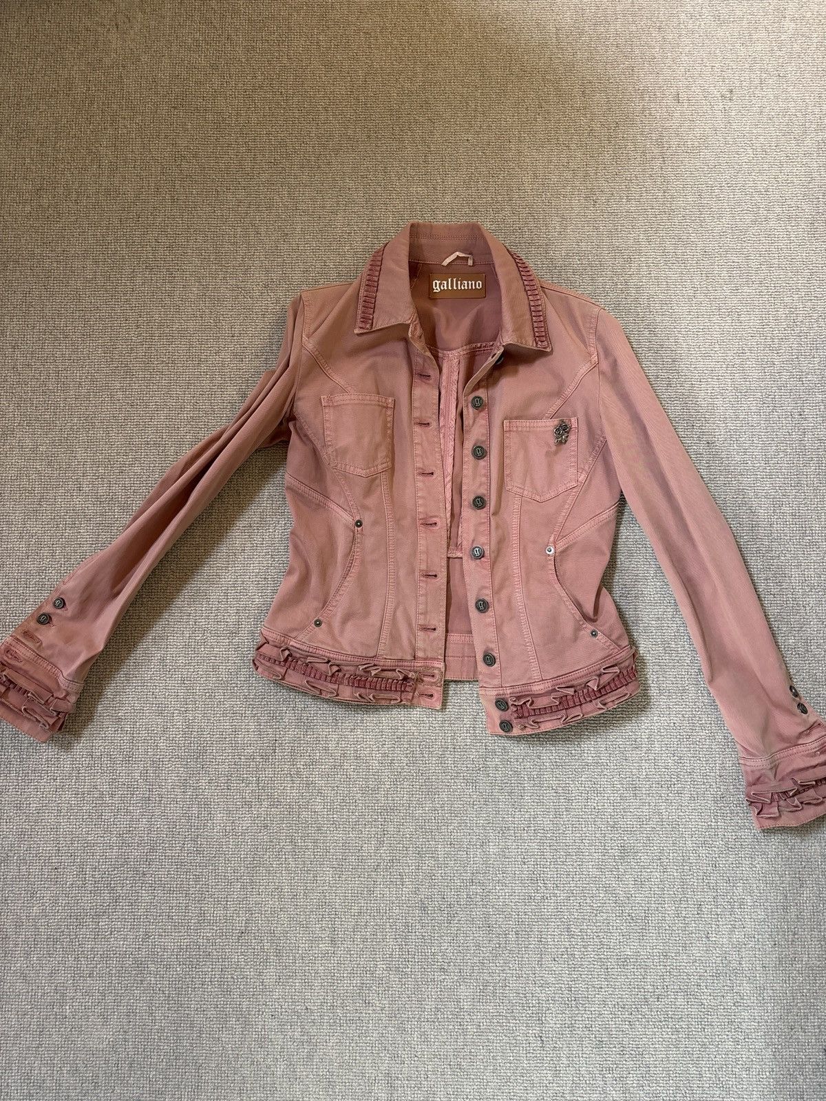 John Galliano Galliano denim jacket Size L / US 10 / IT 46 - 1 Thumbnail