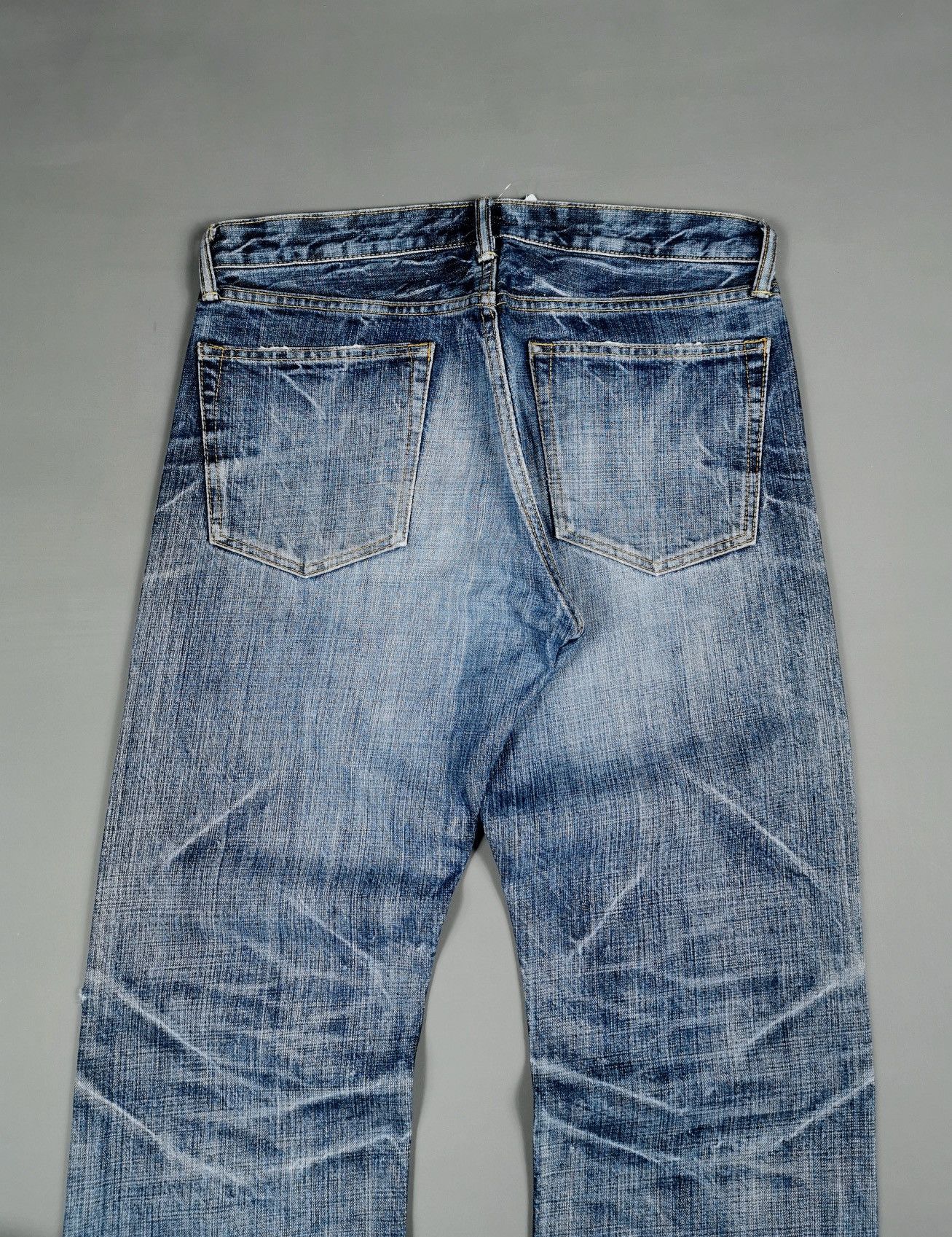 Eternal Eternal Japan Distressed Ankle Denim Jeans Size US 34 / EU 50 - 7 Thumbnail