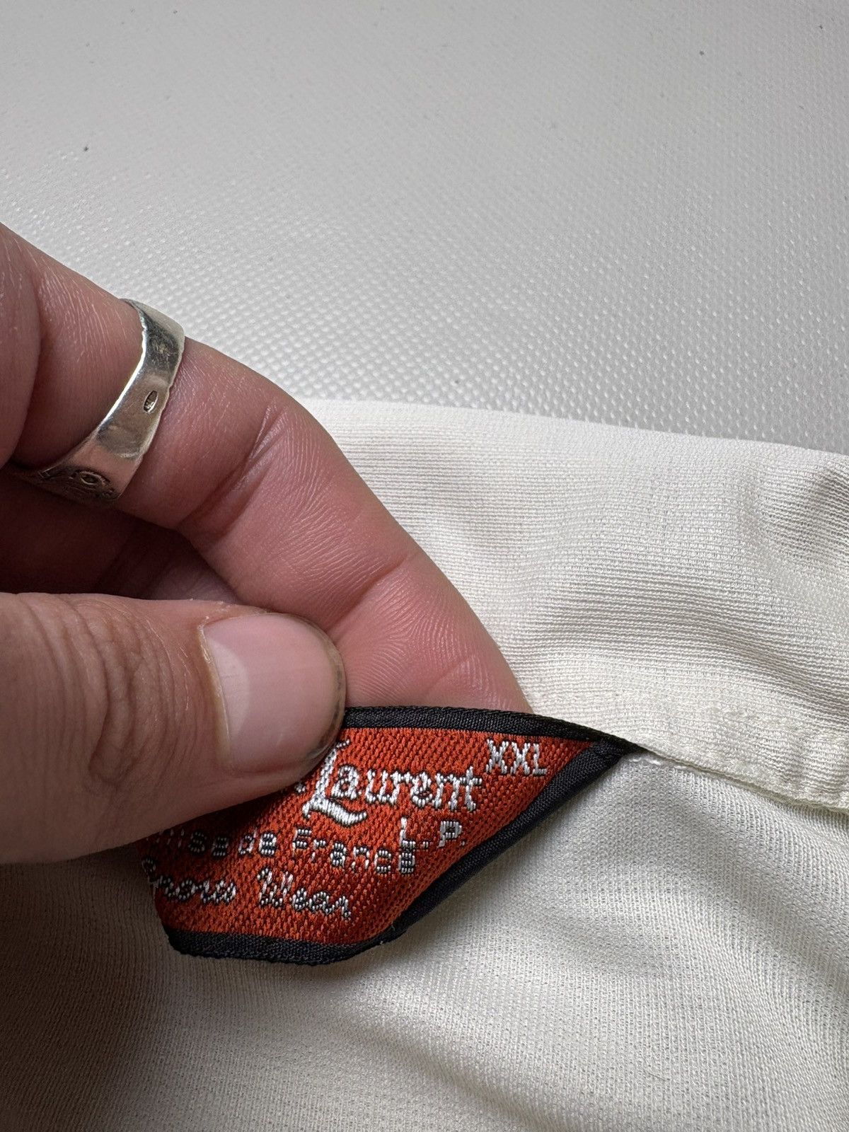 Yves Saint Laurent Archive Vintage 80s Yves Saint Laurent Size US XXL / EU 58 / 5 - 4 Thumbnail