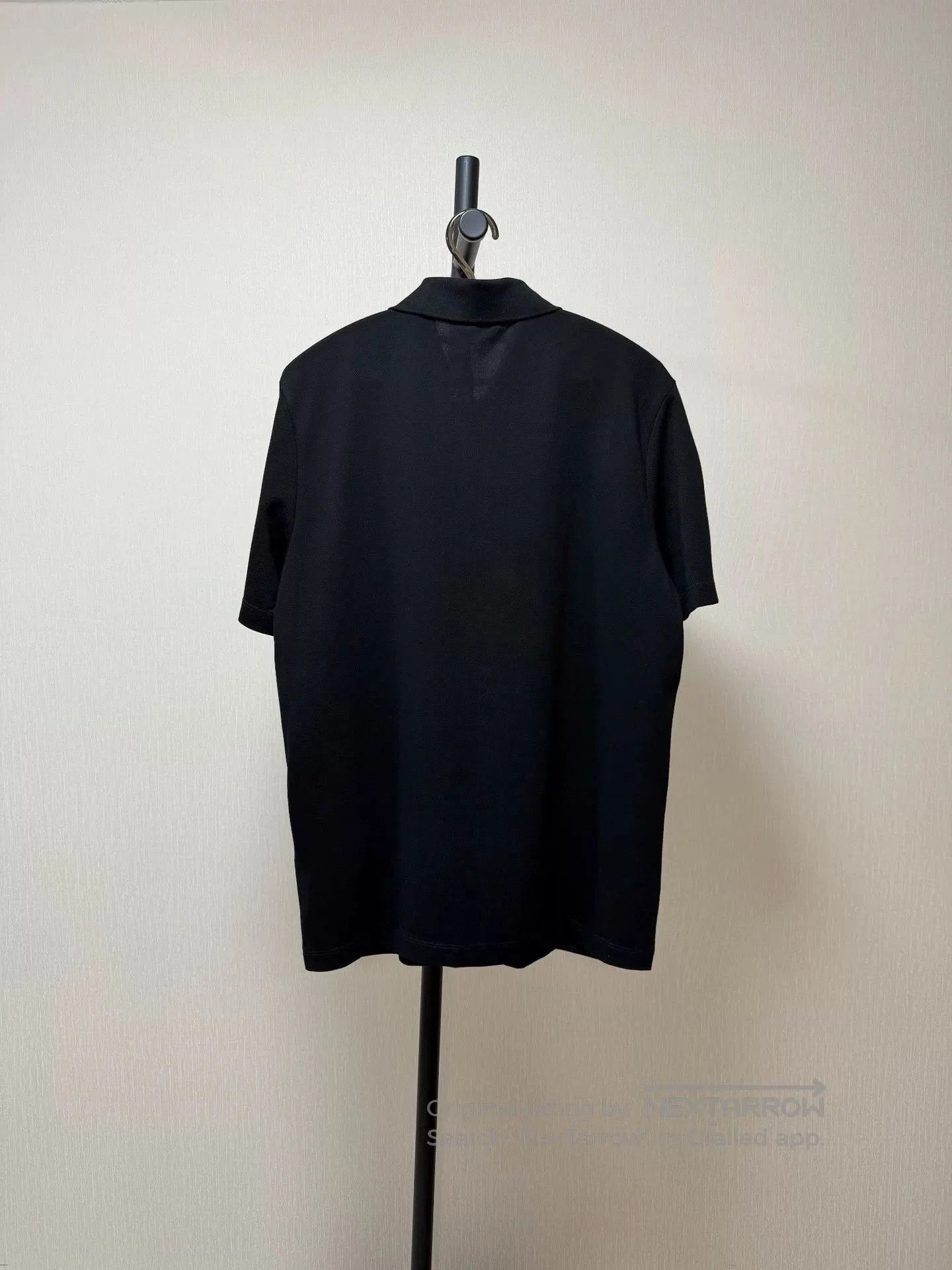 Moncler Moncler Black Short-Sleeve Polo Shirt. Size US M / EU 48-50 / 2 - 2 Thumbnail