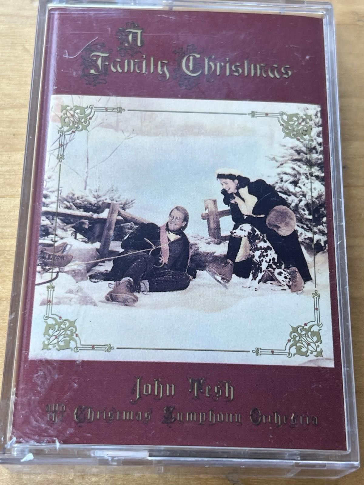 Other A Family Christmas John Tesh (Cassette Tape, 1994) Size ONE SIZE - 2 Thumbnail
