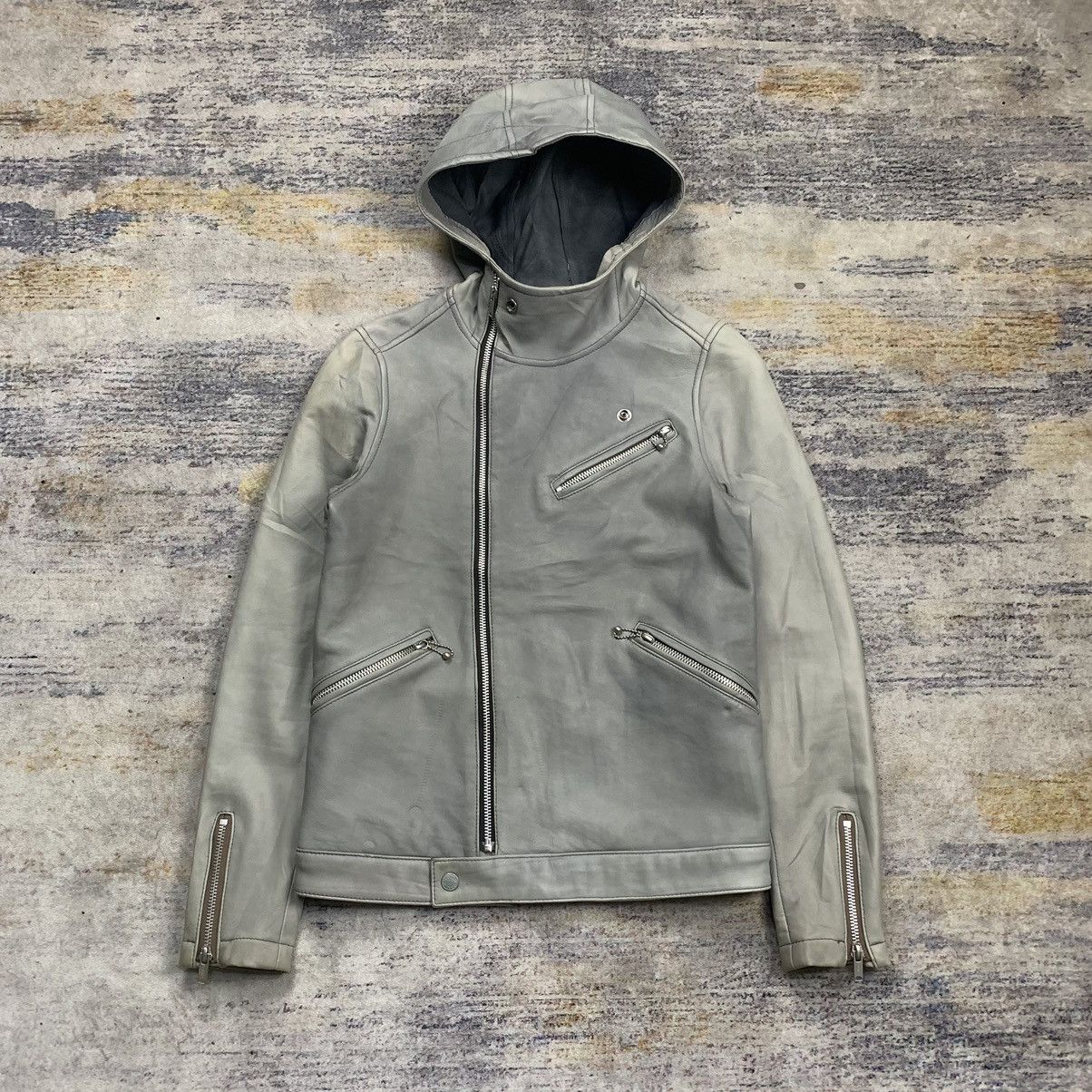 Hysteric Glamour Hysteric glamour asymmetrical bikers leather jacket Size US XS / EU 42 / 0 - 1 Thumbnail