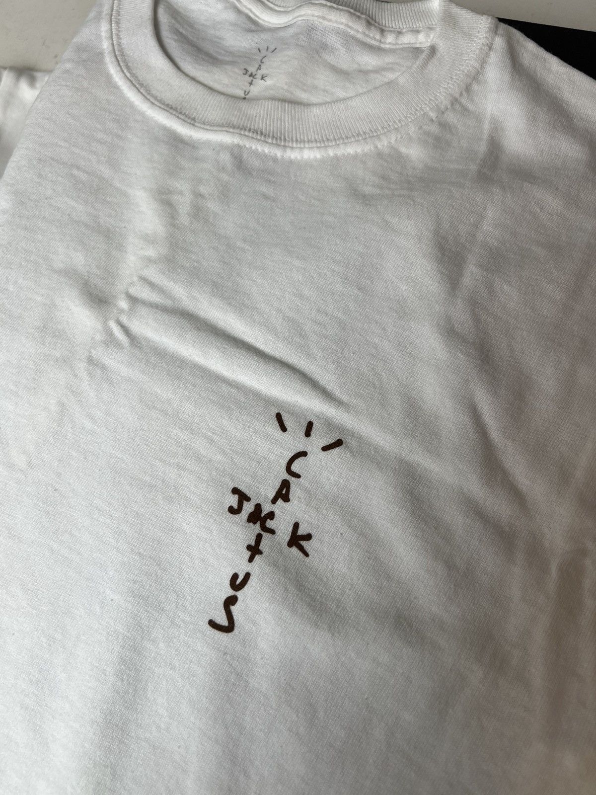 Travis Scott Cactus Jack White Tee Small Brand New Size US S / EU 44-46 / 1 - 2 Thumbnail