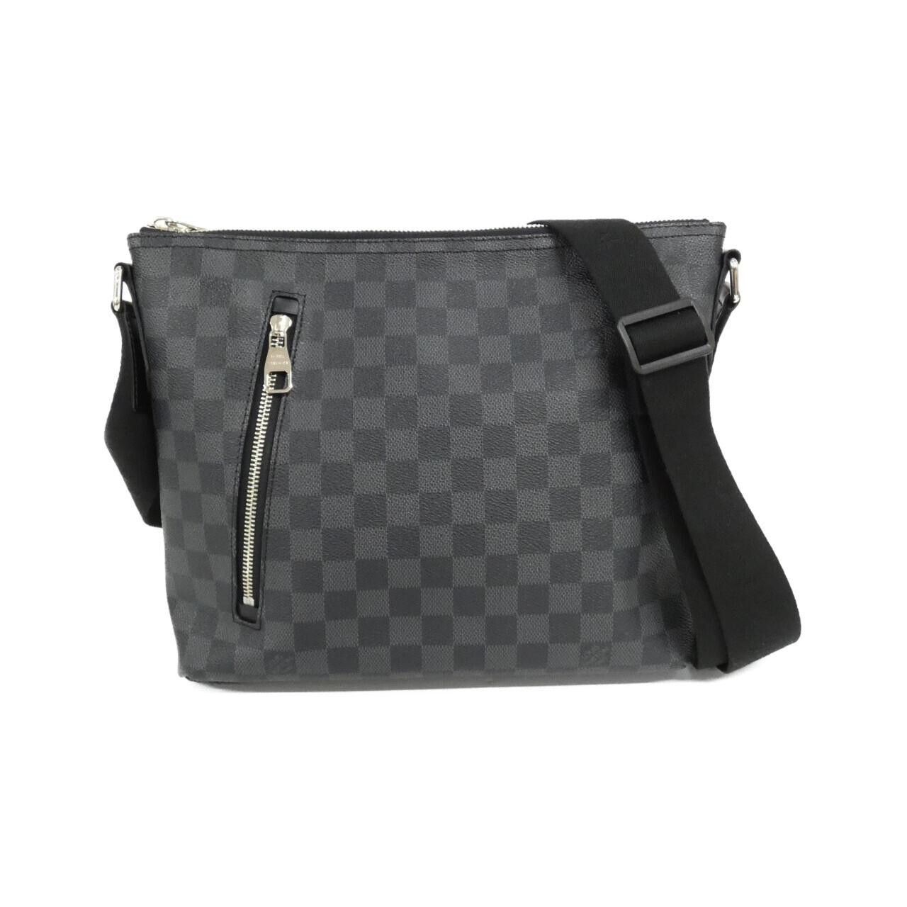 Louis Vuitton Louis Vuitton Louis Vuitton Mick Damier Graphite Shoulder Bag Textile Shoulder Bag N41211 DUTY FREE for USA Size ONE SIZE - 1 Thumbnail
