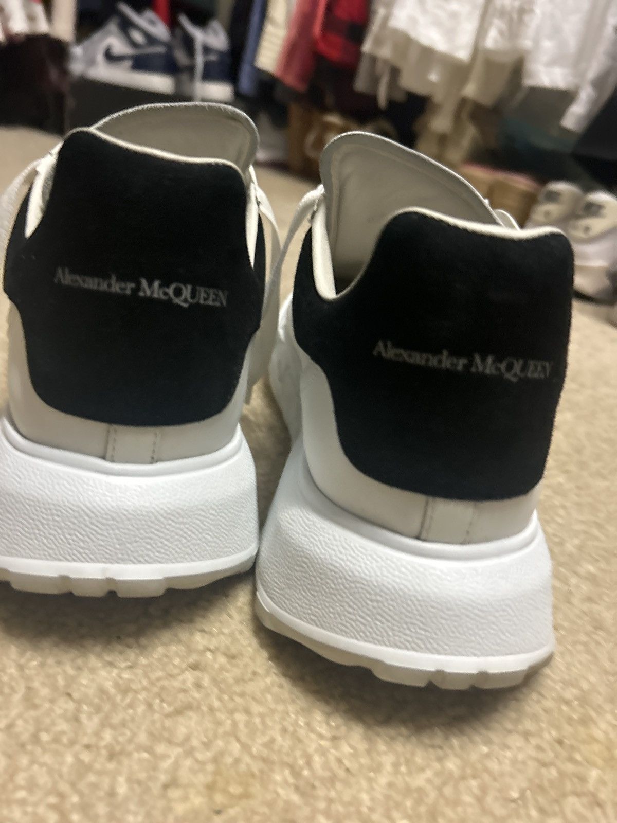Alexander McQueen Alexander Mcqueen Leather Court Sneakers Size US 8.5 / EU 41-42 - 2 Thumbnail