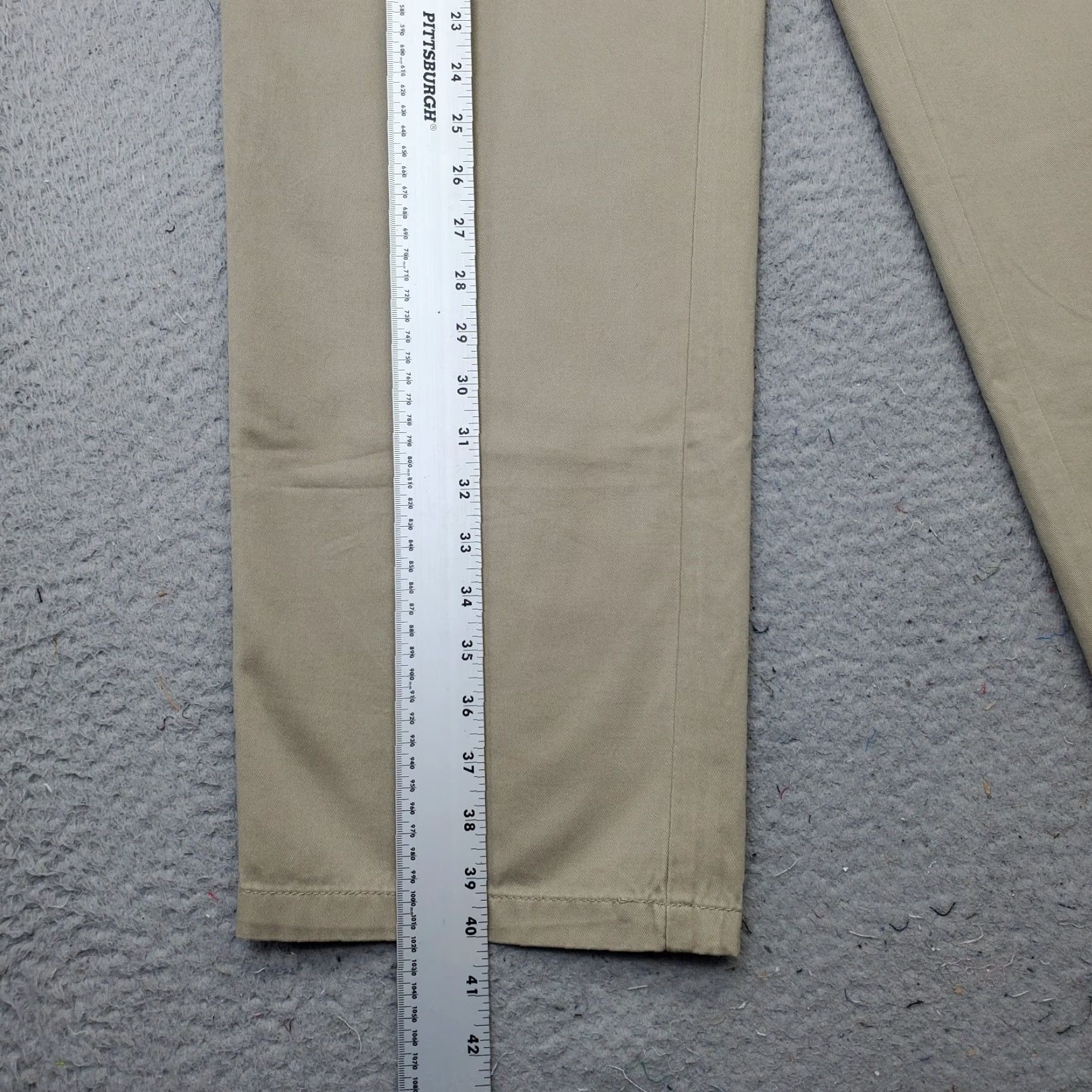 Weatherproof Weatherproof Cargo Pants Mens 36x30 Tan Flat Front Straight Leg Cargo Pocket Style Mens Size 36 Tan Size US 36 / EU 52 - 3 Thumbnail