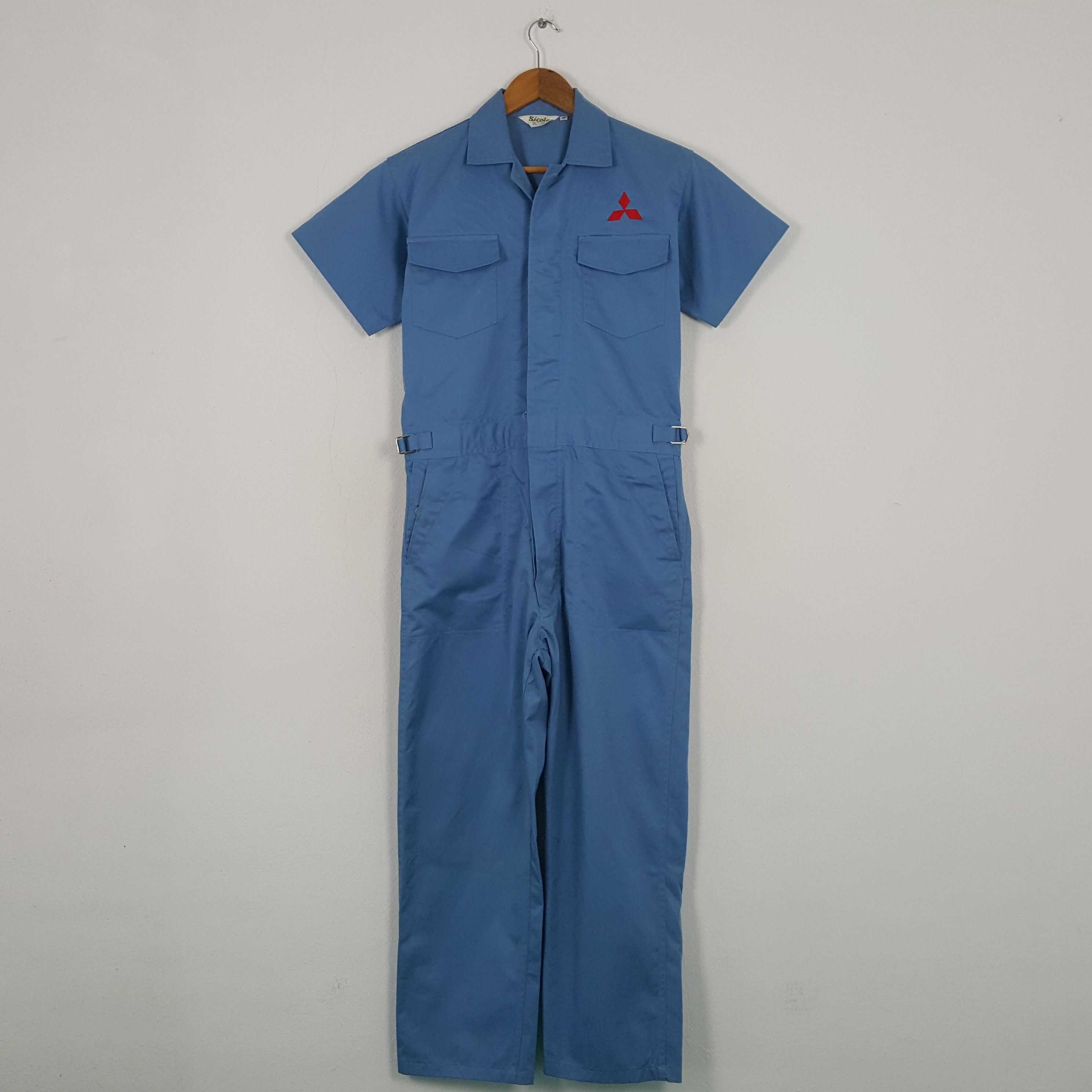 Japanese Brand Vintage Mitsubishi Forklift Japanese Vehicle Coverall RR9 Size US M / EU 48-50 / 2 - 4 Thumbnail