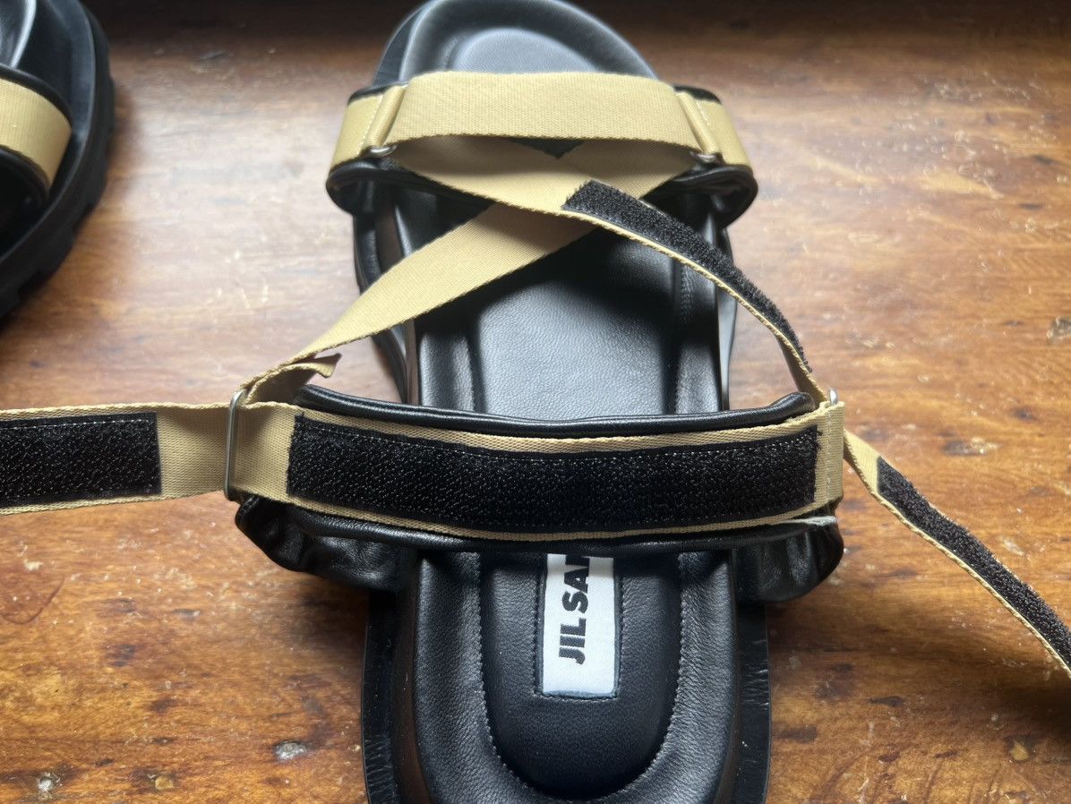 Jil Sander $1.3k nylon, leather sandals with tread sole, EU42, Italy Size US 9 / EU 42 - 15 Thumbnail