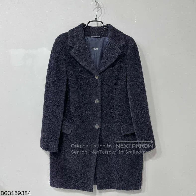 Max Mara Max Mara Special Texture Wool Coat Size XS / US 0-2 / IT 36-38 - 1 Thumbnail