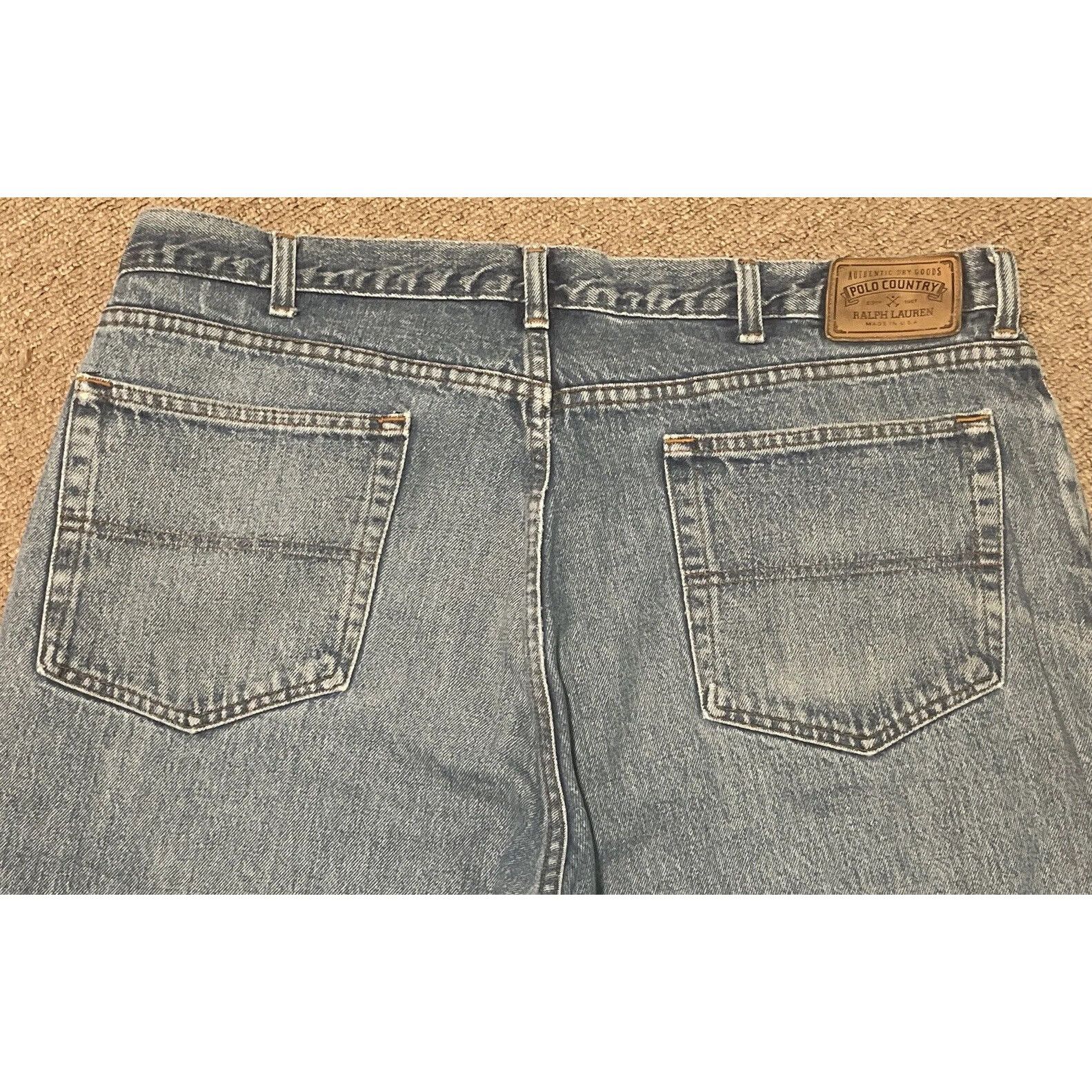 Polo Ralph Lauren Vintage 90s Mens 42x32 Polo Country Ralph Lauren Relaxed Fit Size US 42 / EU 58 - 10 Thumbnail
