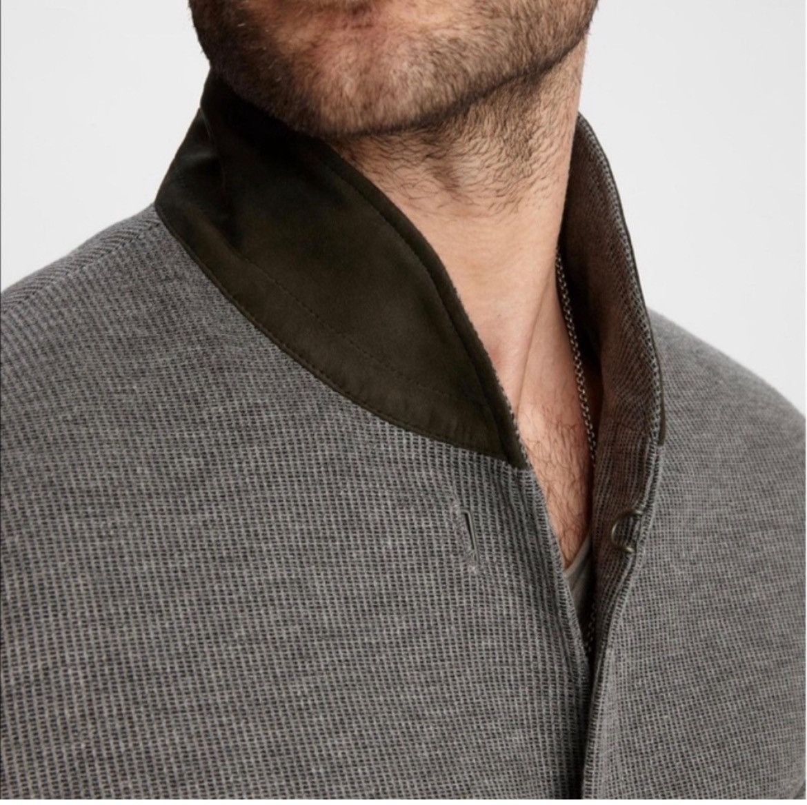 John Varvatos Knit Shawl Collar Jacket. Size EU 52 USA 42 Size US M / EU 48-50 / 2 - 3 Thumbnail