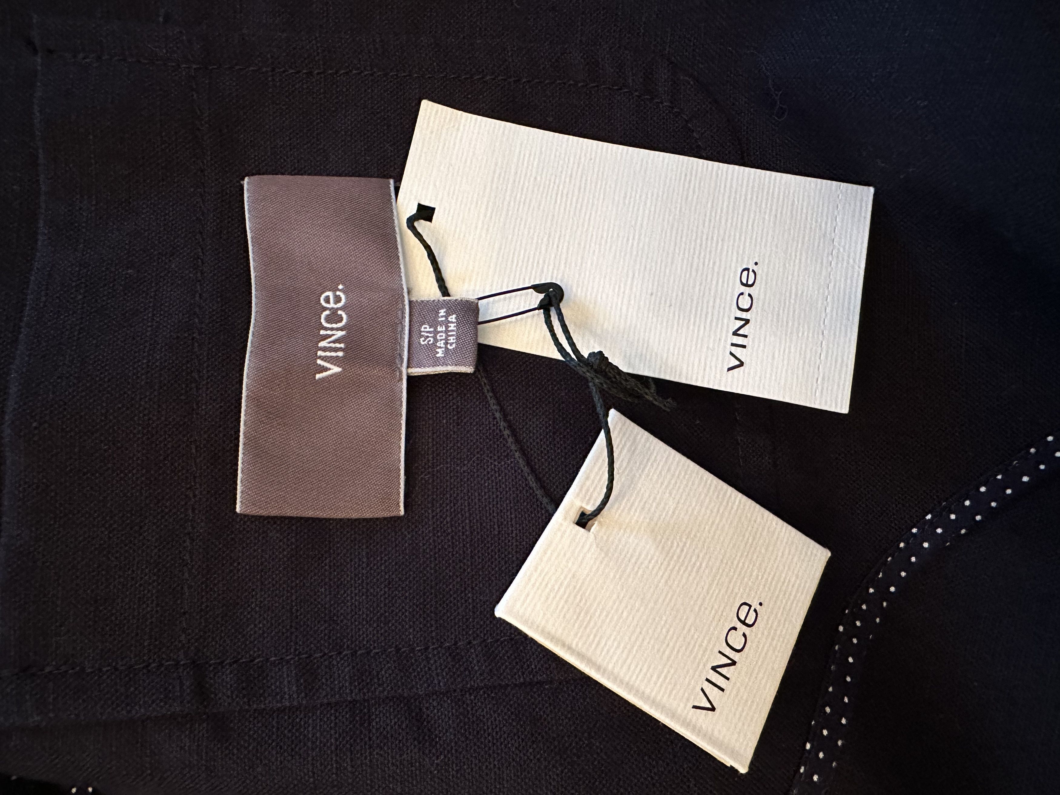 Vince Vince Navy Blazer (Small) - New with Tags Size 36S - 4 Thumbnail
