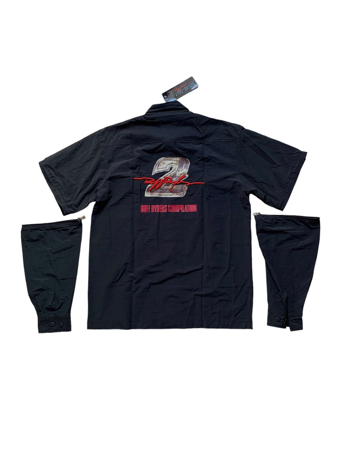 Vintage DMX Ruff Ryders Dirty Denim Rap Shirt (Button Ups)