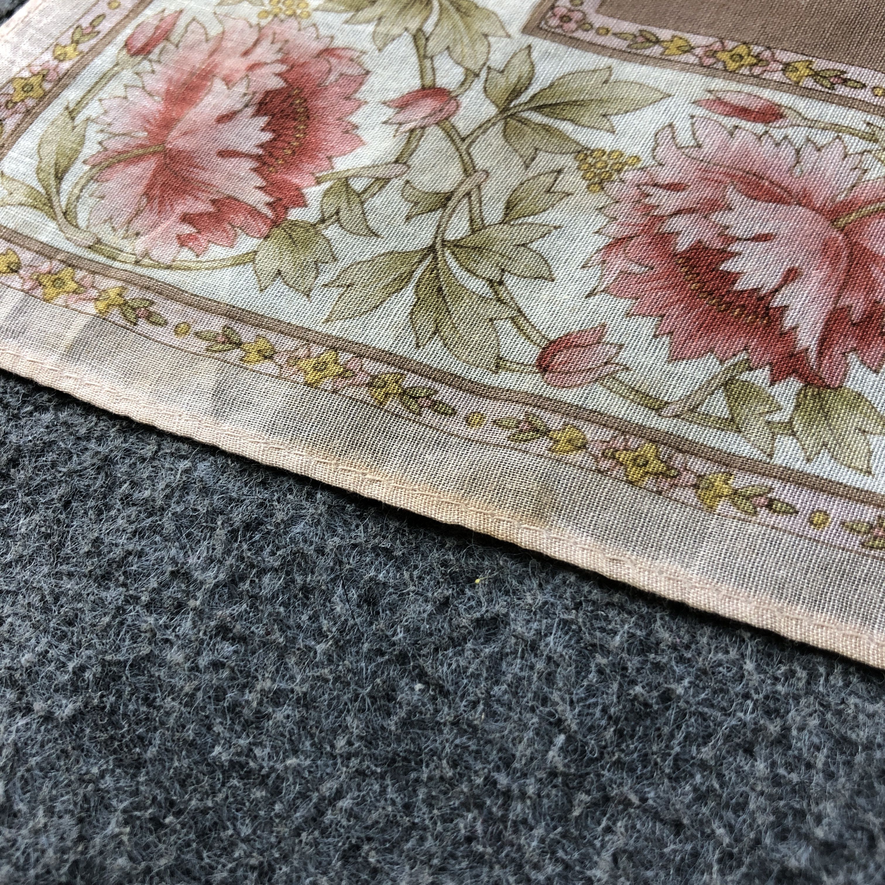 Kenzo Kenzo Floral Handkerchief Neckerchief Bandana H2349 Size ONE SIZE - 9 Thumbnail