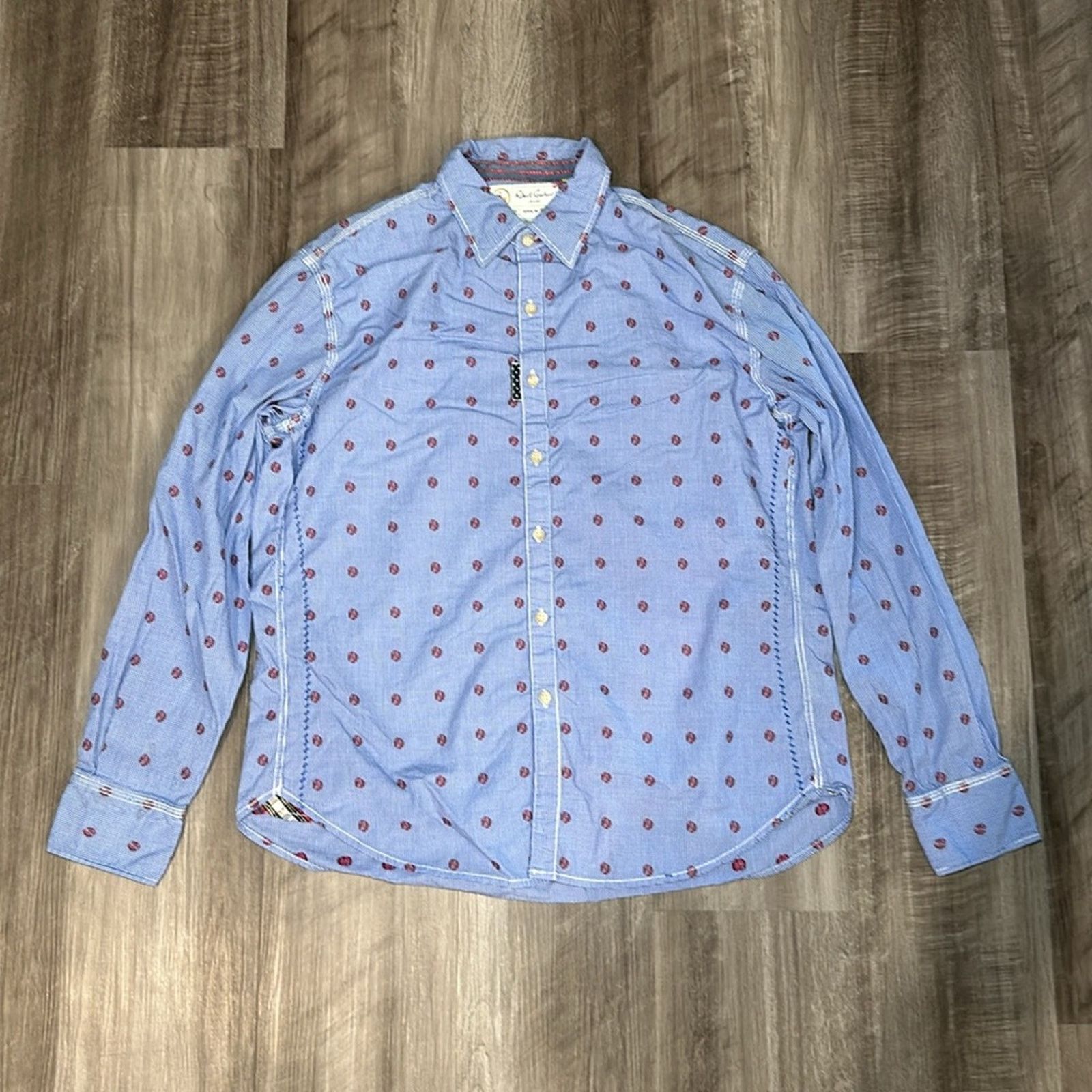 Robert Graham Robert Graham Jeans Tailored Fit Long Sleeve - Large Size US L / EU 52-54 / 3 - 2 Thumbnail