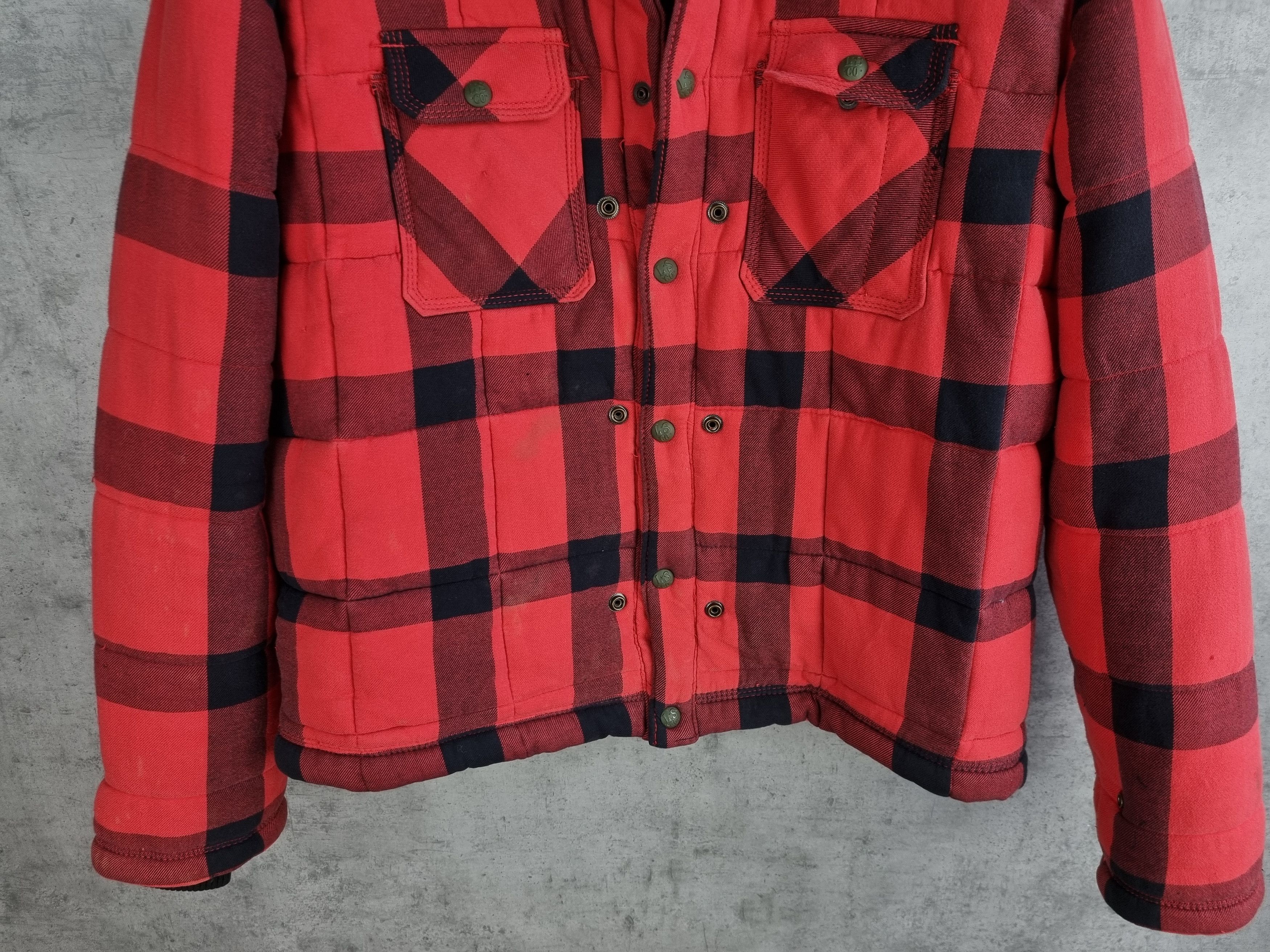 Levi's × Levi's Vintage Clothing Levis Plaid Vintage Aesthetic Distressed Jacket Size US M / EU 48-50 / 2 - 13 Thumbnail