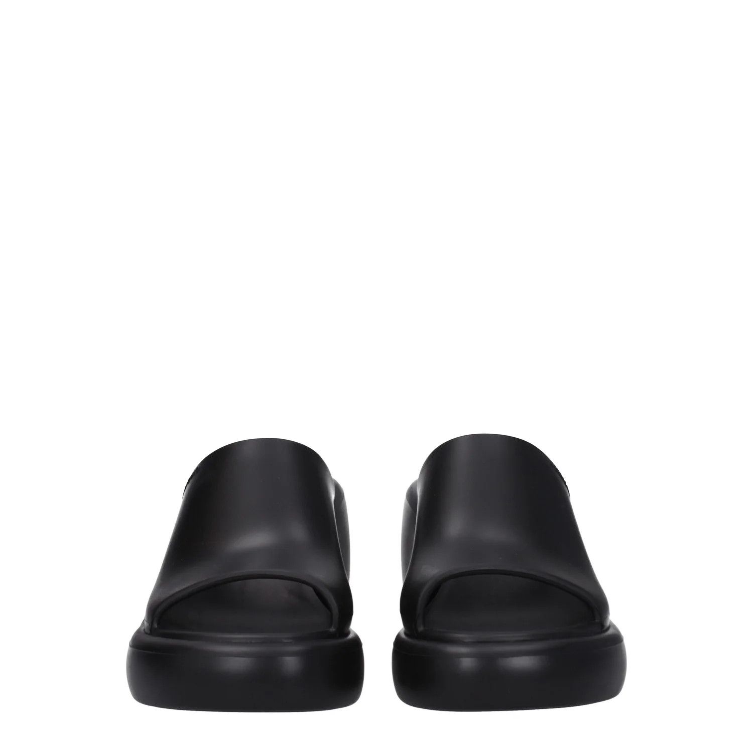 Salvatore Ferragamo ob1o1e1224 Rubber Sandals in Black Size US 9 / IT 39 - 3 Thumbnail