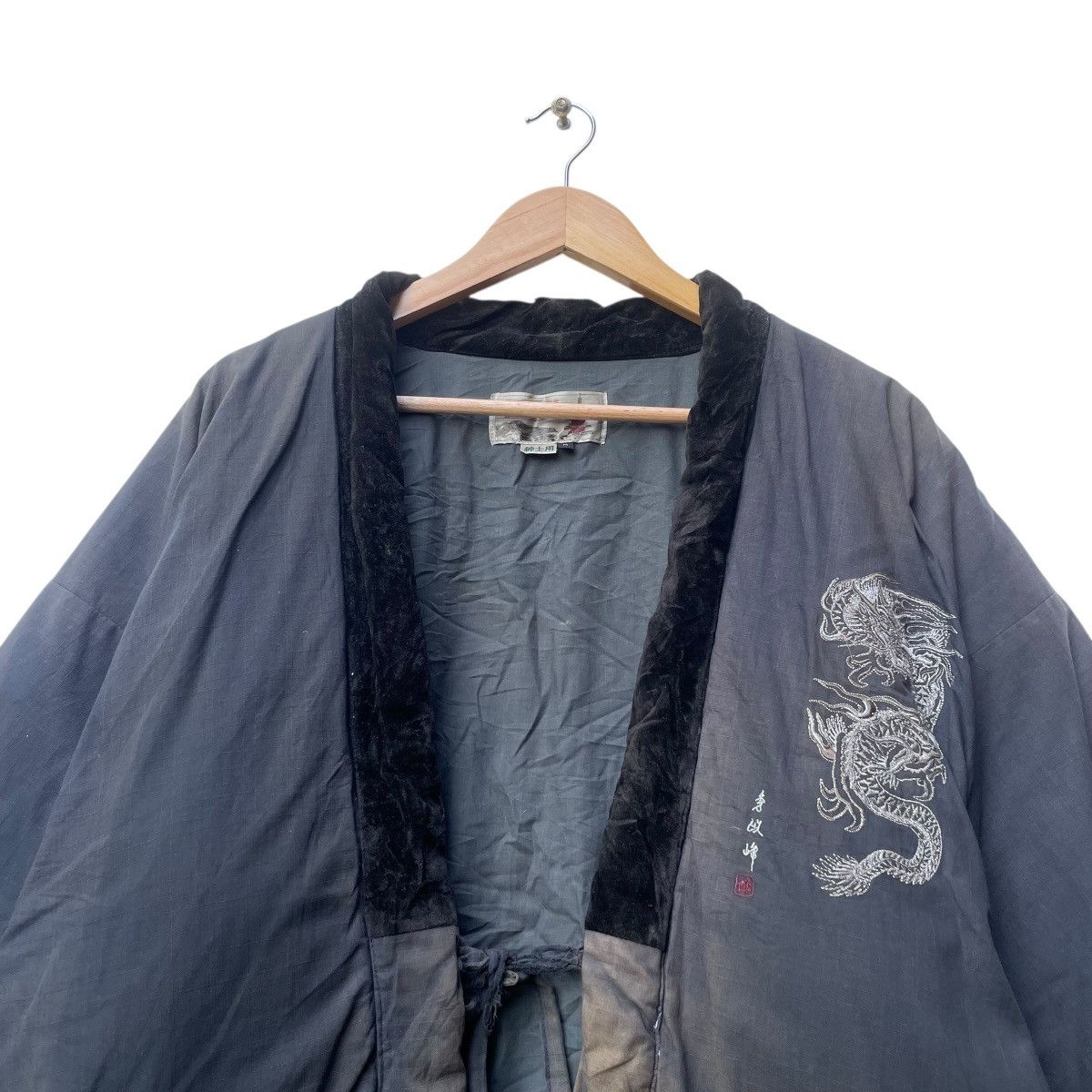 Japanese Brand 💥Vtg Japanese Traditional Kimono Dragon Embroidered Kimono Size US M / EU 48-50 / 2 - 3 Thumbnail