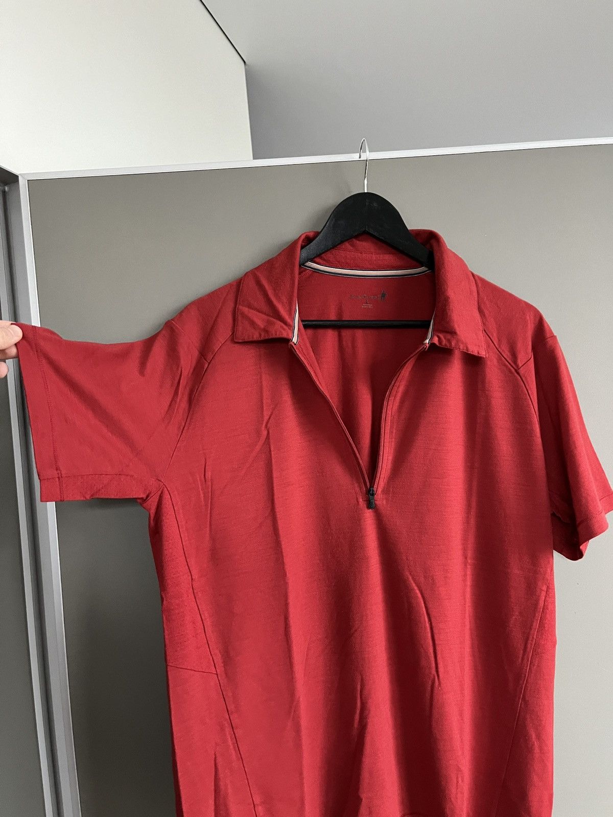 Smartwool Smart Wool Zip Short Sleeve Wool Outdoor Thermo T-shirt Size US L / EU 52-54 / 3 - 5 Thumbnail