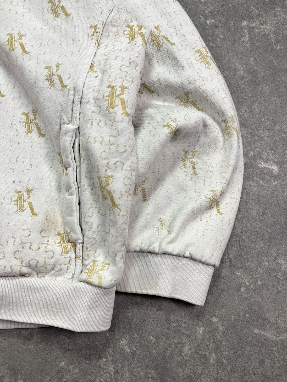 Karl Kani 2000s Karl Kani AOP Multilogo Embroidered Baggy Zip Hoodie L Size US L / EU 52-54 / 3 - 4 Thumbnail