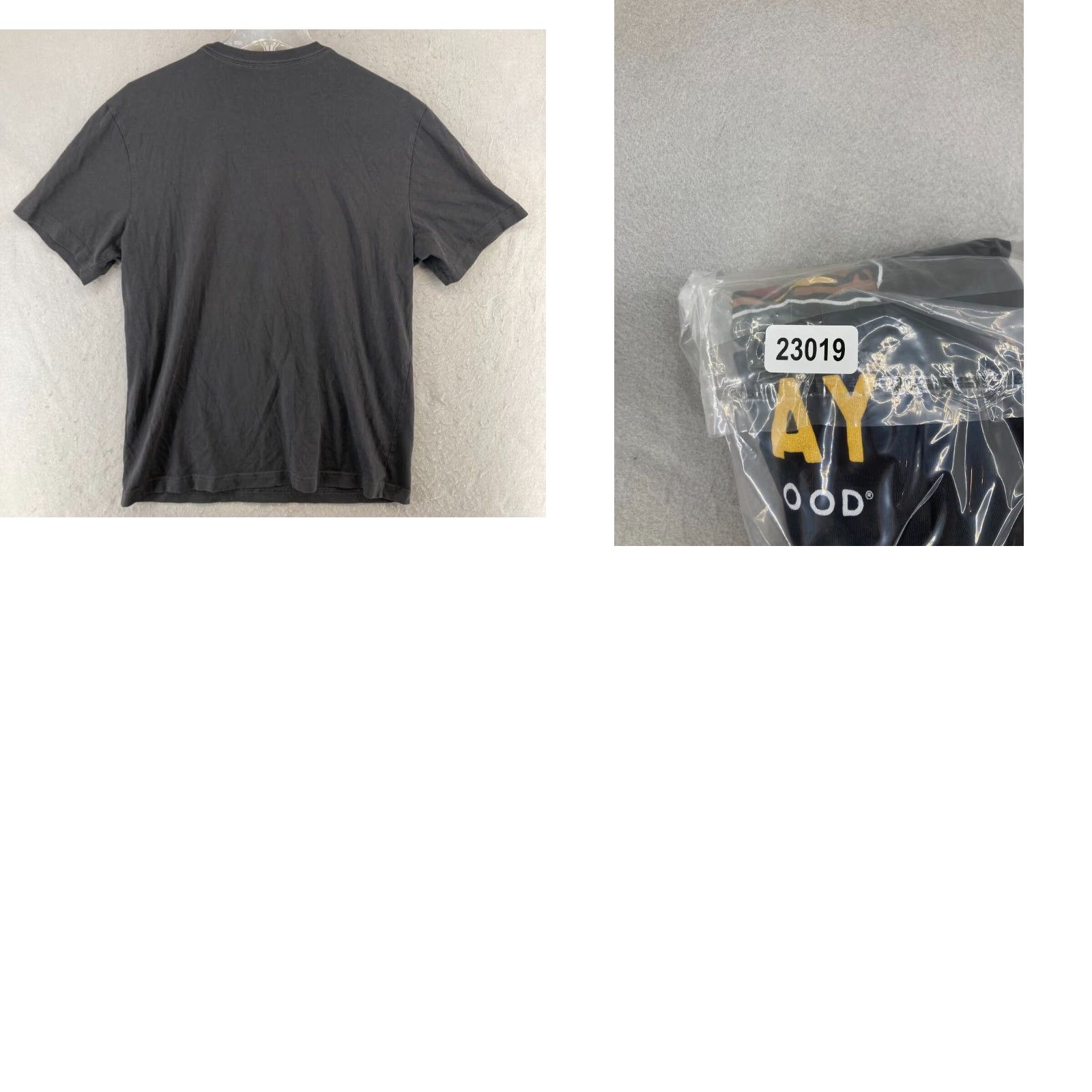 Life is Good Life Is Good Graphic Print T-Shirt XL Gray Crusher Tee Thank God It's Pie Day Mens Size US XL / EU 56 / 4 - 8 Thumbnail