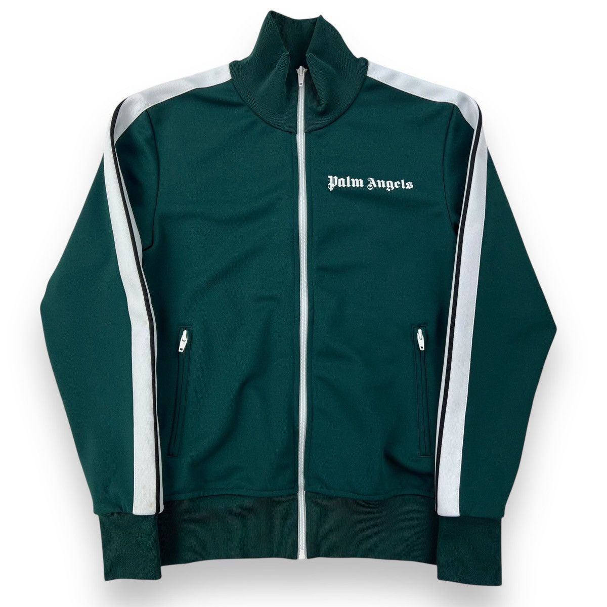 Palm Angels Palm Angels Pine Green Track Jacket Size US XS / EU 42 / 0 - 2 Thumbnail