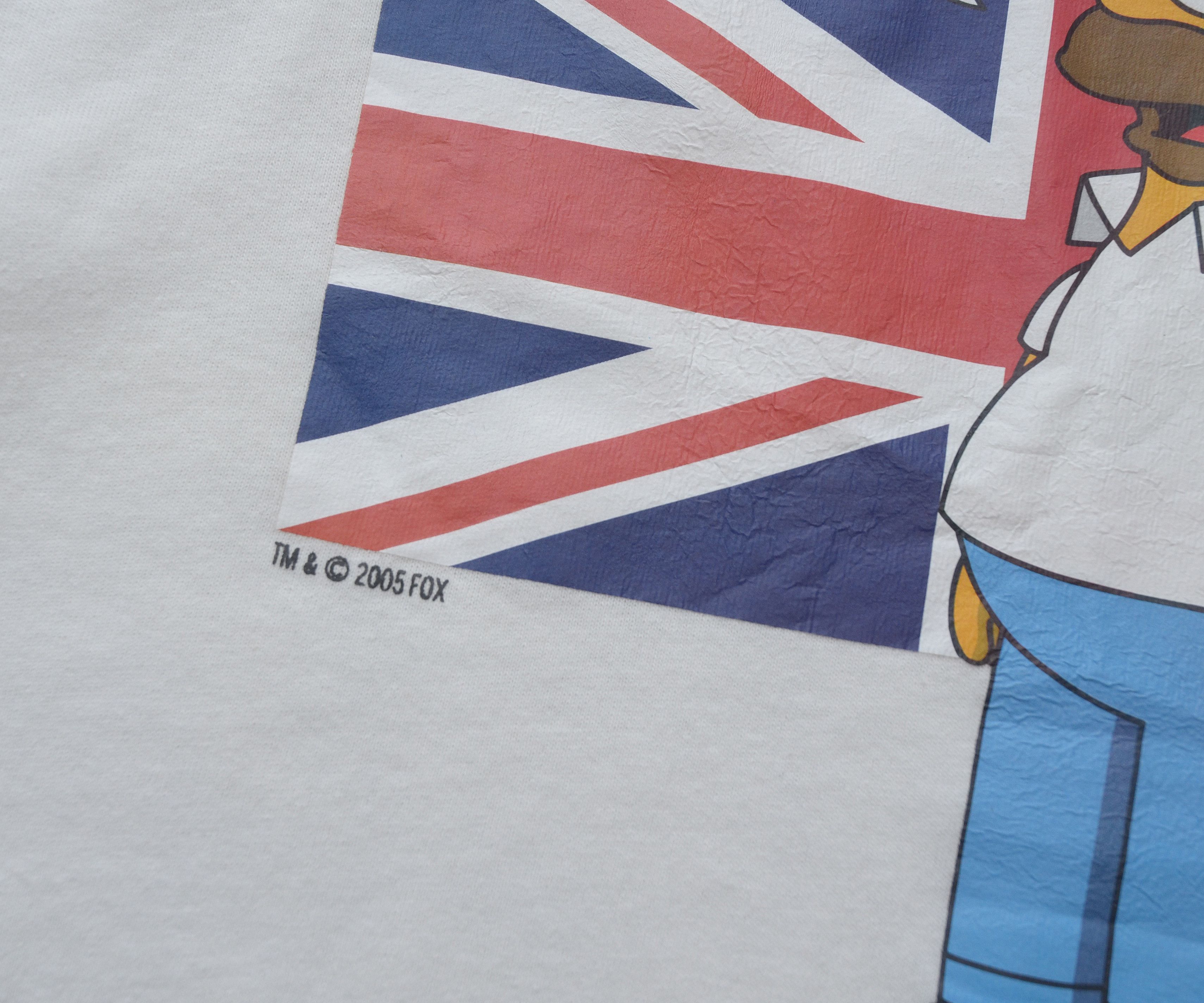 The Simpsons Vintage Simpsons Homer Tee English Size XL Y2K Crazy Funny Size US XL / EU 56 / 4 - 6 Thumbnail