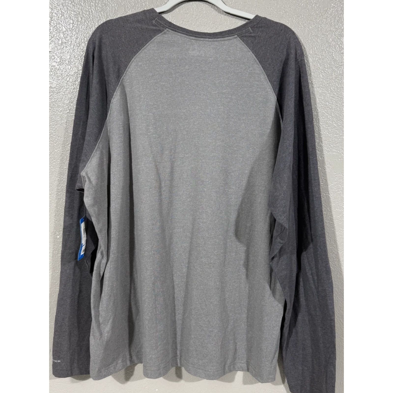 Vintage Columbia Mens Shirt Long Sleeve Omni Wick Two Toned Gray XXL Cold Weather Casual Nike Size US XXL / EU 58 / 5 - 6 Thumbnail