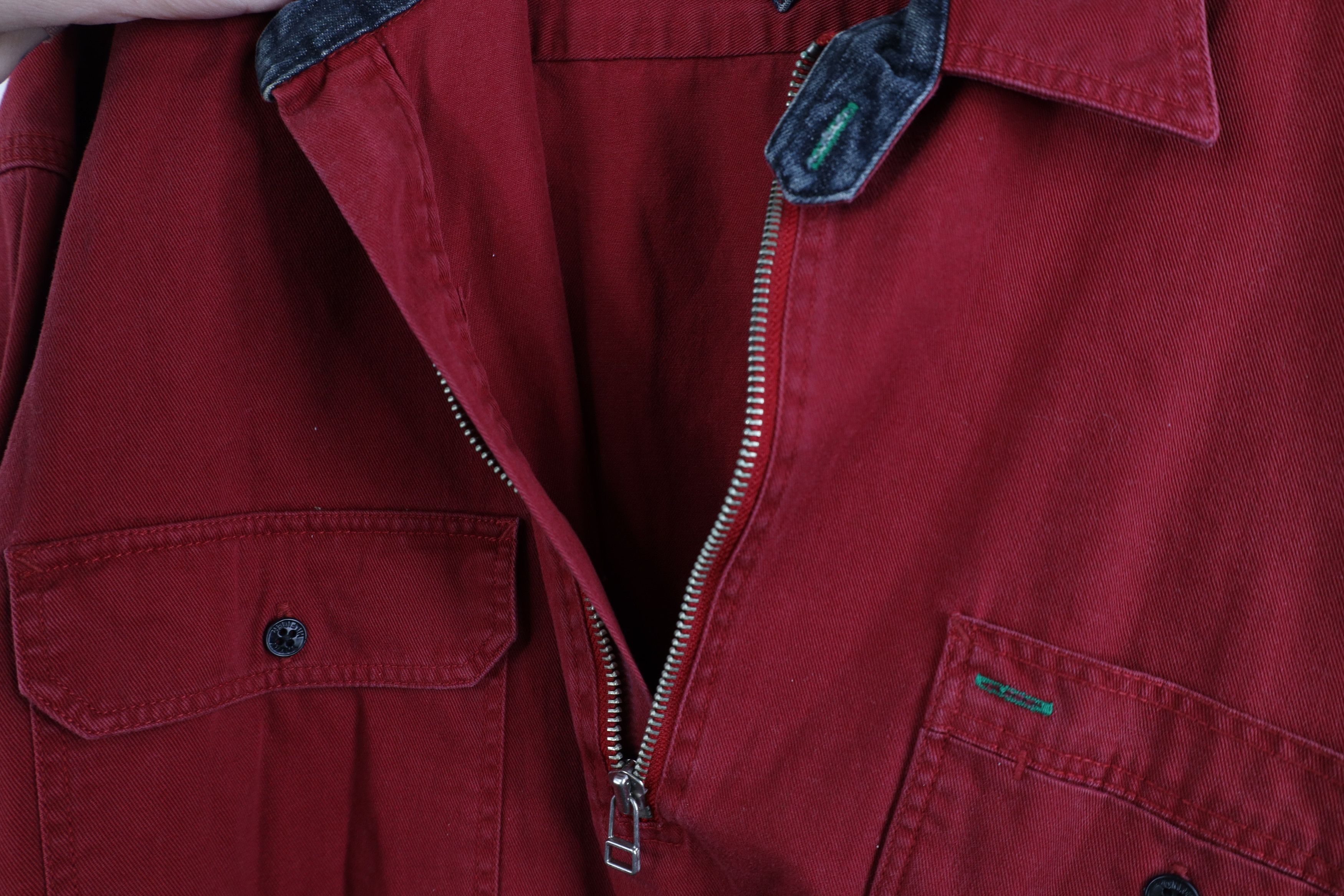 Tommy Hilfiger Vintage 90s Tommy Hilfiger Half Zip Pullover Shirt Jacket Size US L / EU 52-54 / 3 - 5 Thumbnail