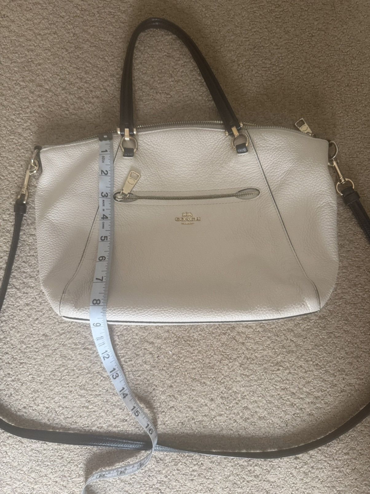 Coach Coach Leather Tote Bag Size ONE SIZE - 6 Thumbnail