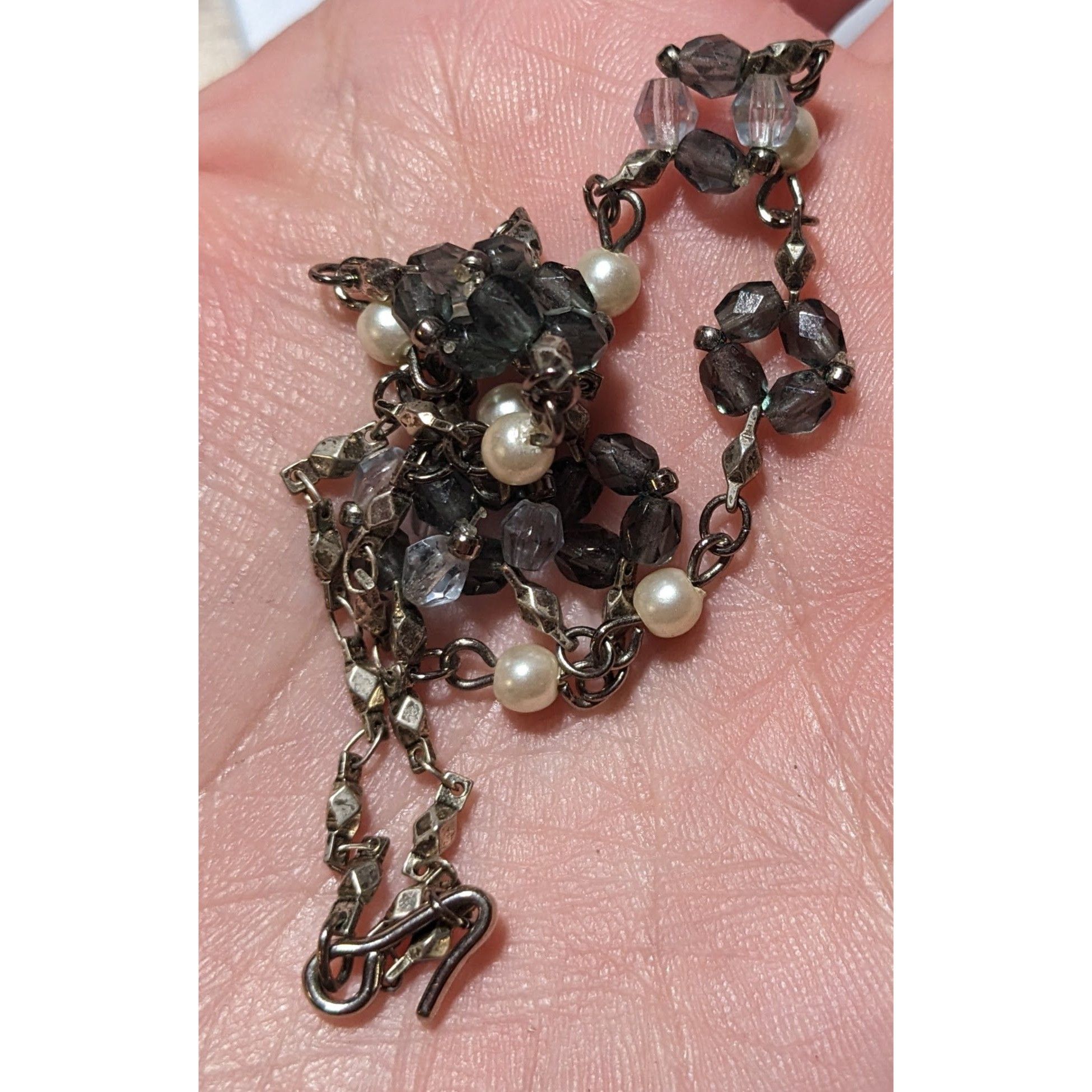 Other Minimalist Handmade Beaded Floral Necklace Size ONE SIZE - 7 Thumbnail