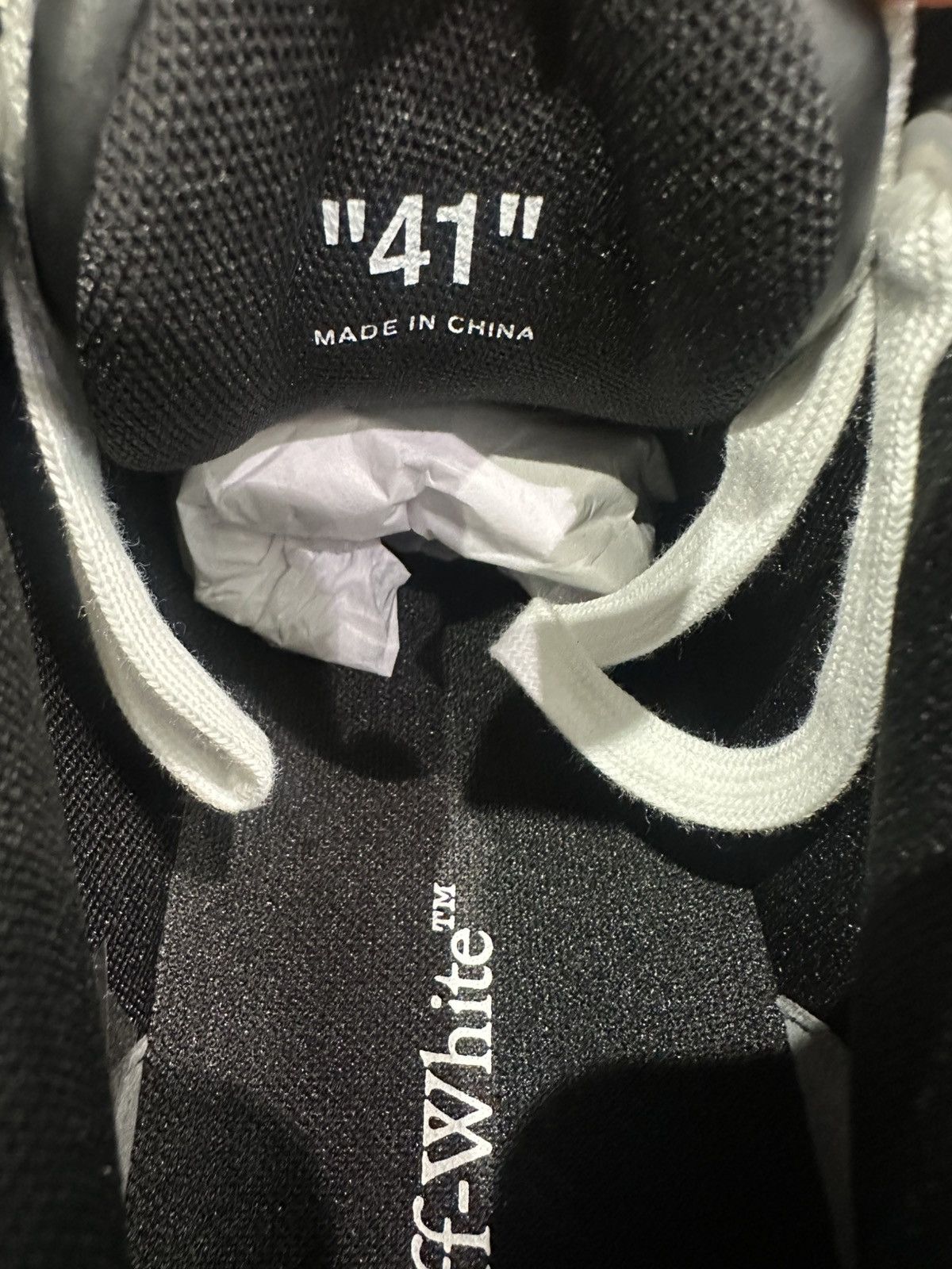 Off-White OFF-WHITE - Out of Office White Black Sneakers Size US 8 / EU 41 - 6 Thumbnail