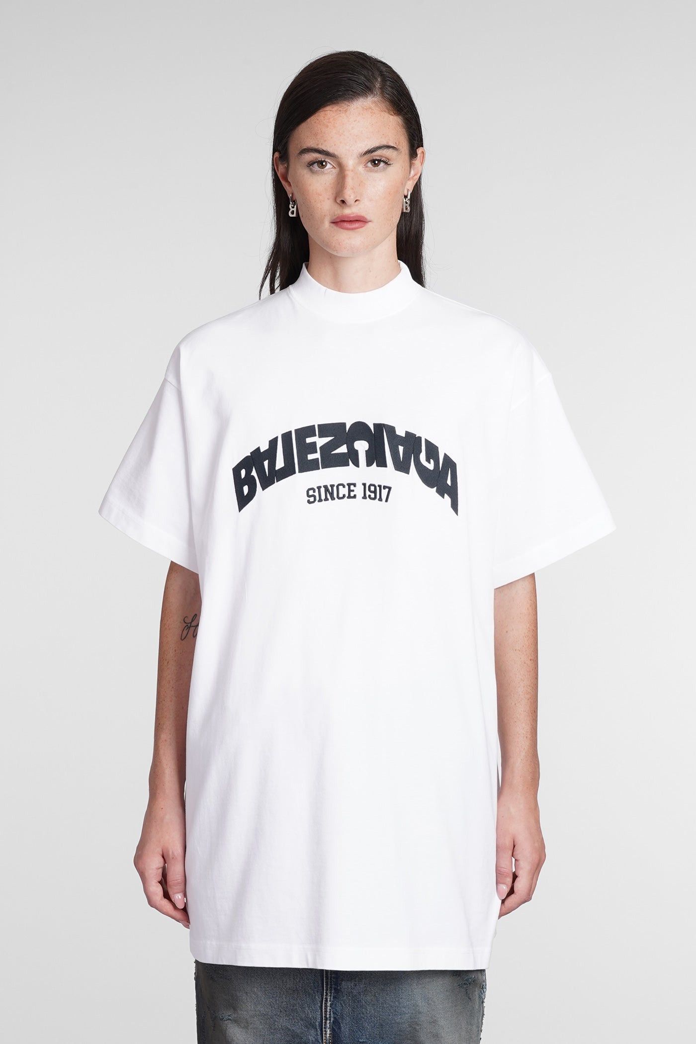 Balenciaga Balenciaga Back Flip T-shirt Oversized SIZE 2 Size ONE SIZE - 1 Thumbnail