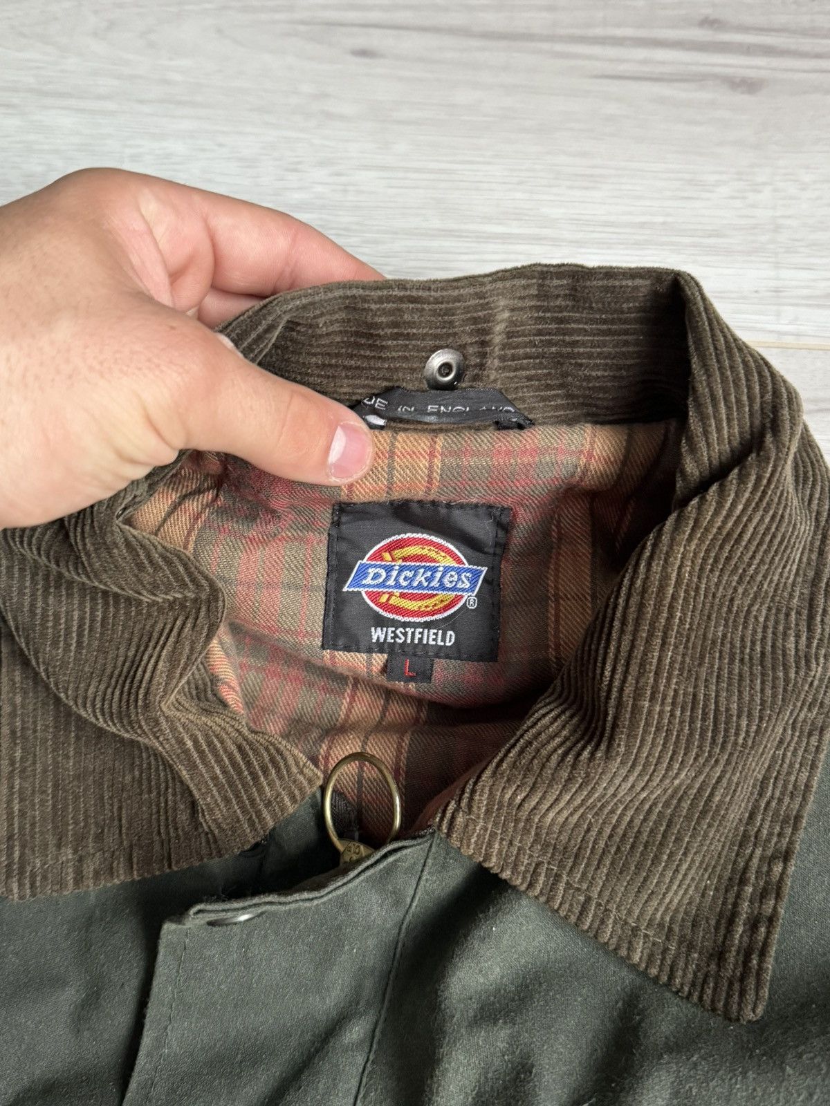 Dickies × Vintage Vintage Dickies Wax Jacket Size US L / EU 52-54 / 3 - 6 Thumbnail