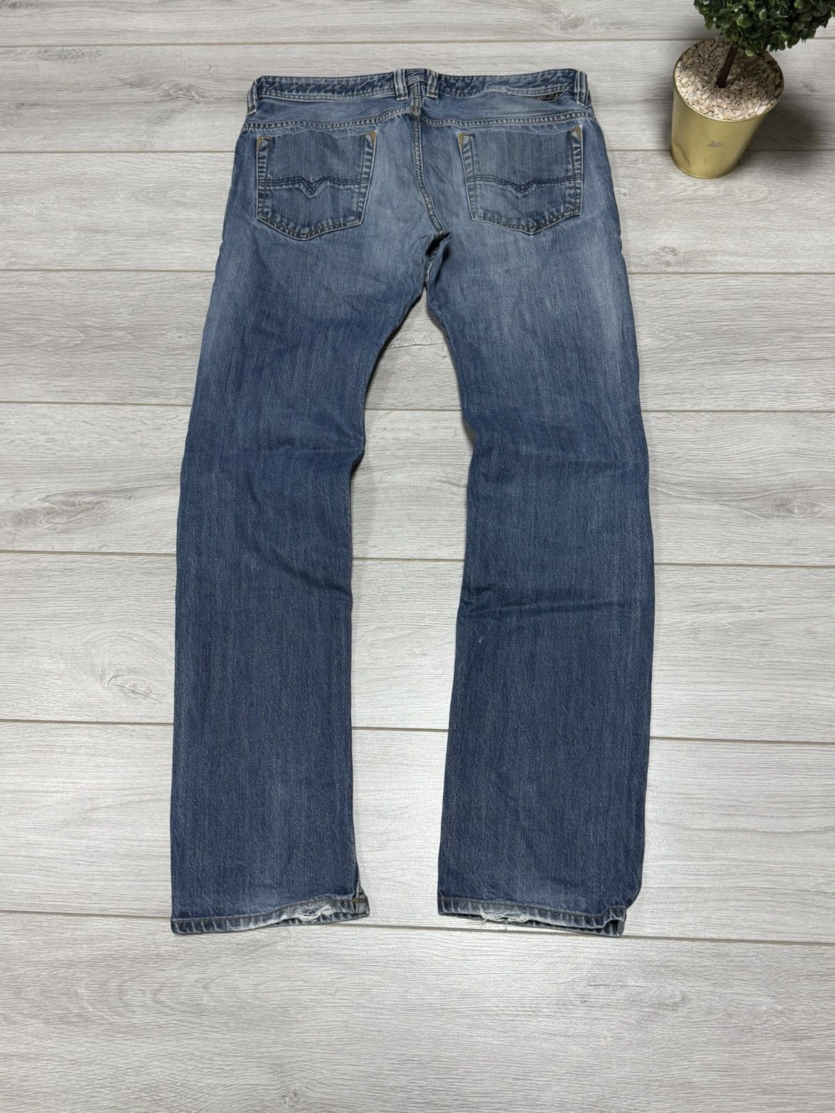Diesel Diesel Safado Regular Straight Denim Jeans Size US 34 / EU 50 - 4 Thumbnail